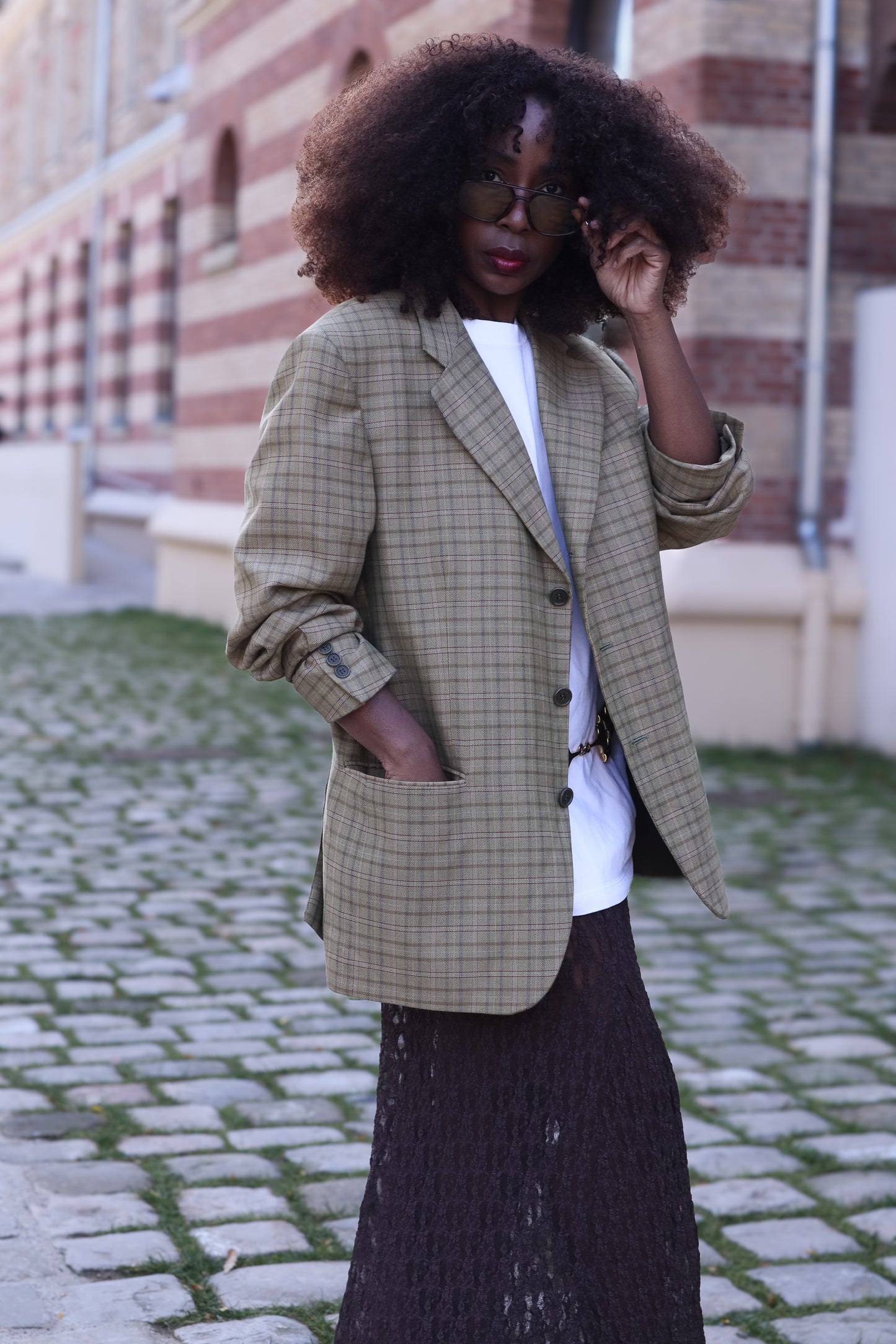 Cerruti 1881 blazer à carreaux