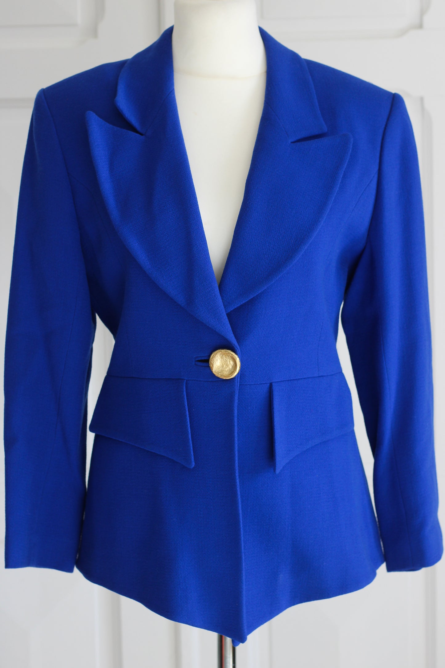 Nelly Cartier blazer à col large