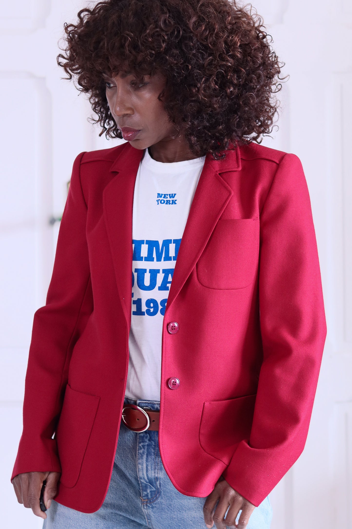 Jean Bailly blazer en laine