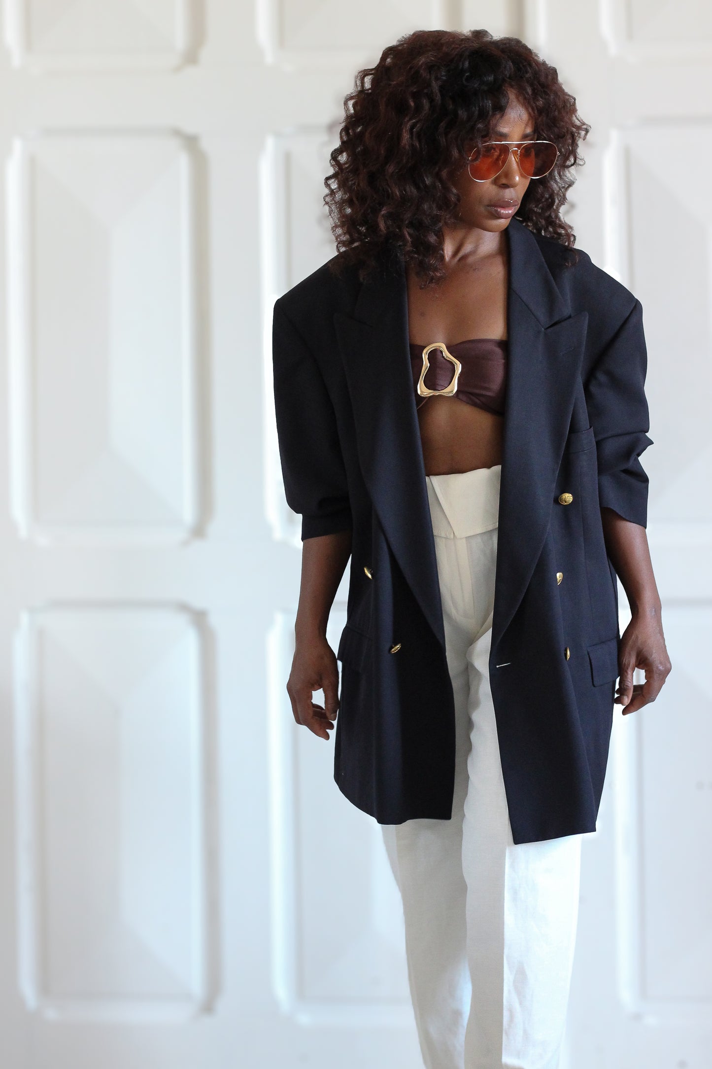 YSL blazer en laine