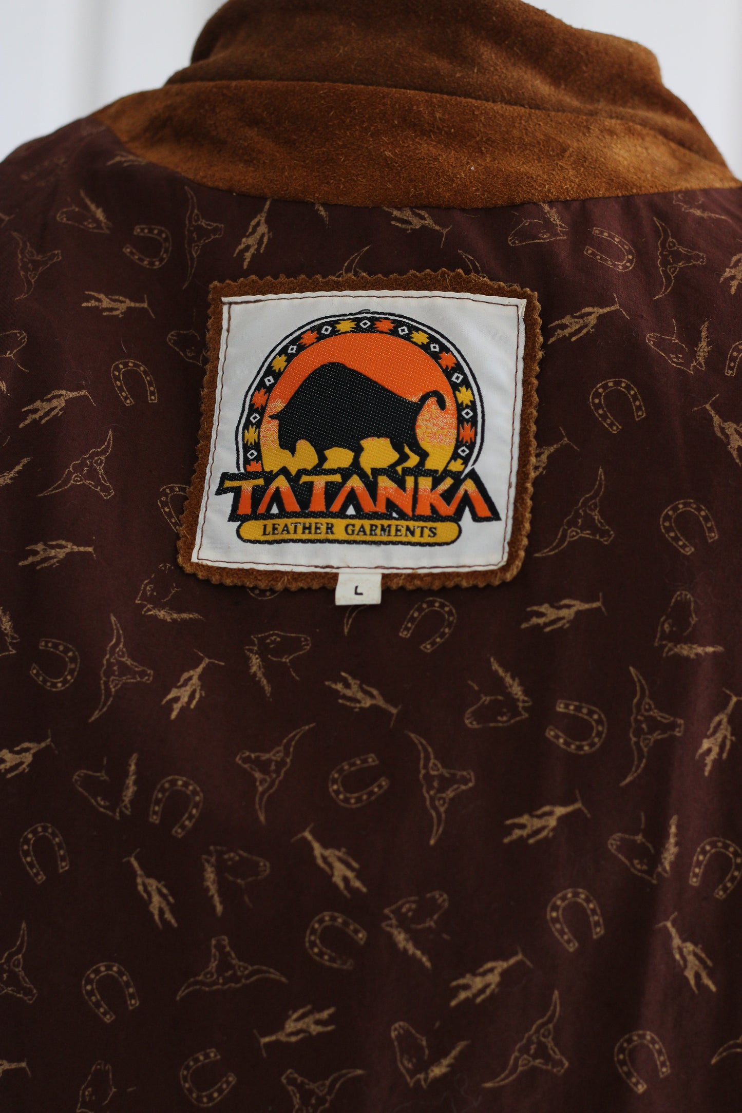Tatanka Vestee à franges en cuir sude