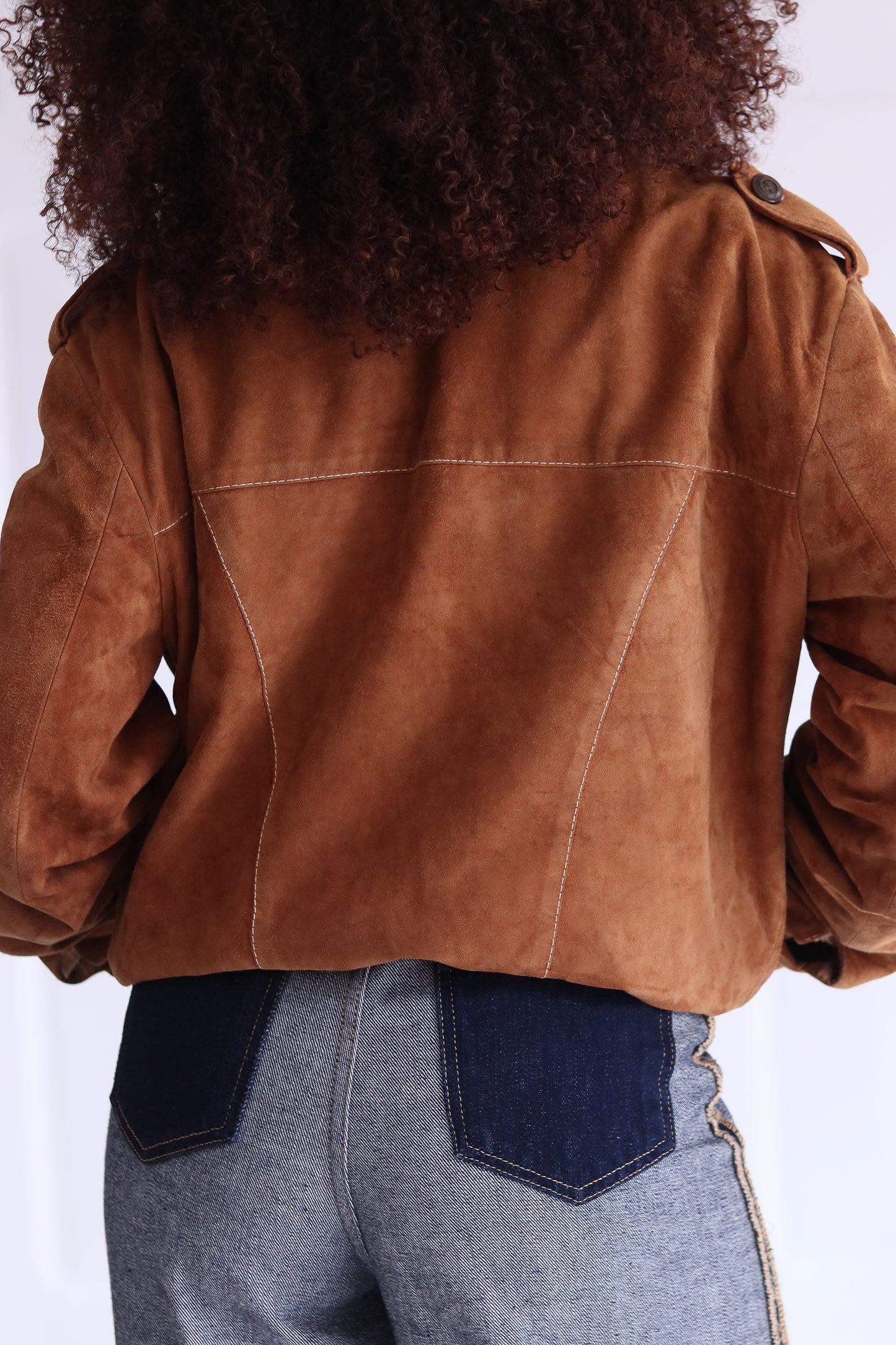 Mascoff veste en daim