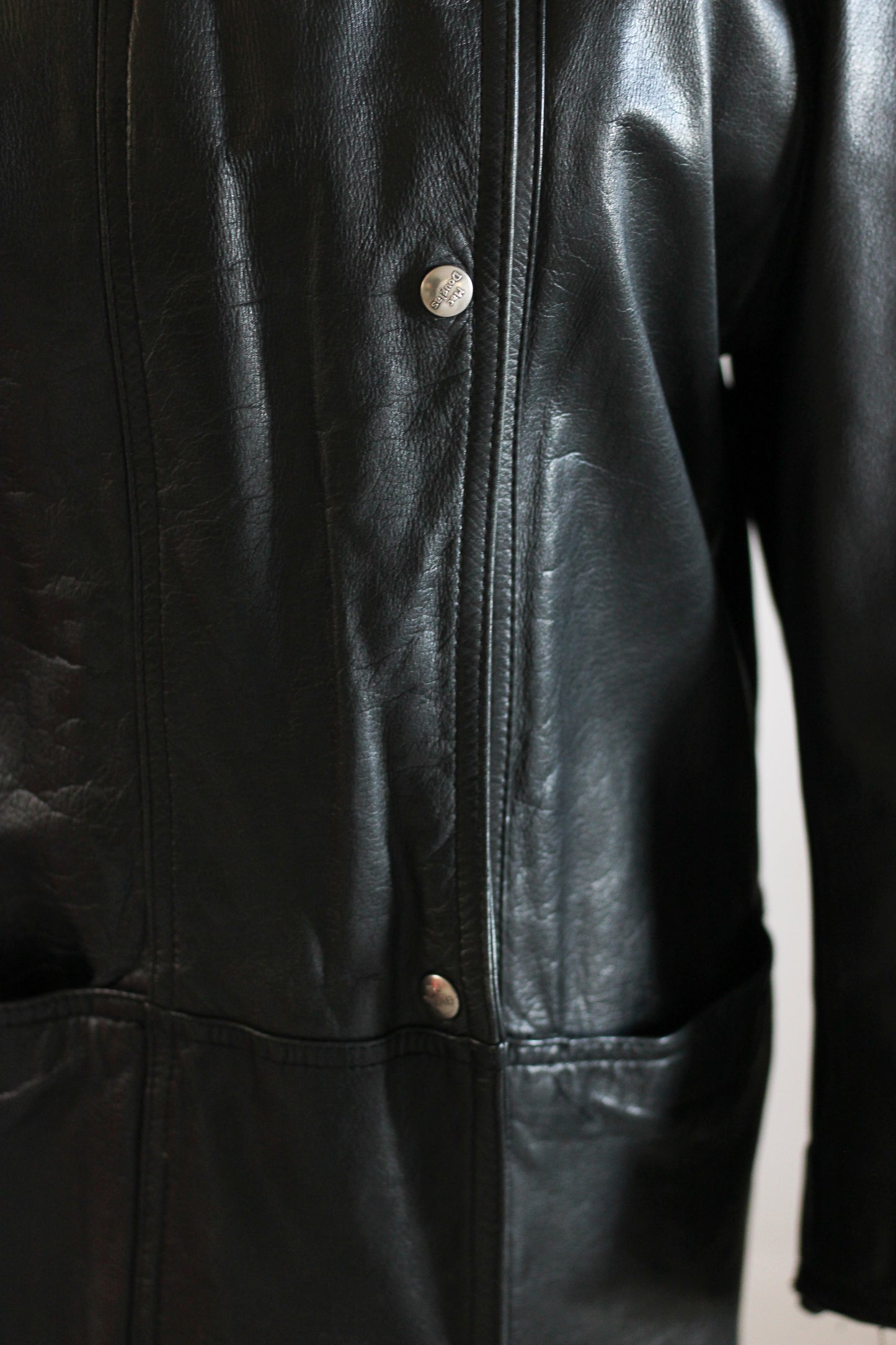 Mac Douglas veste en cuir