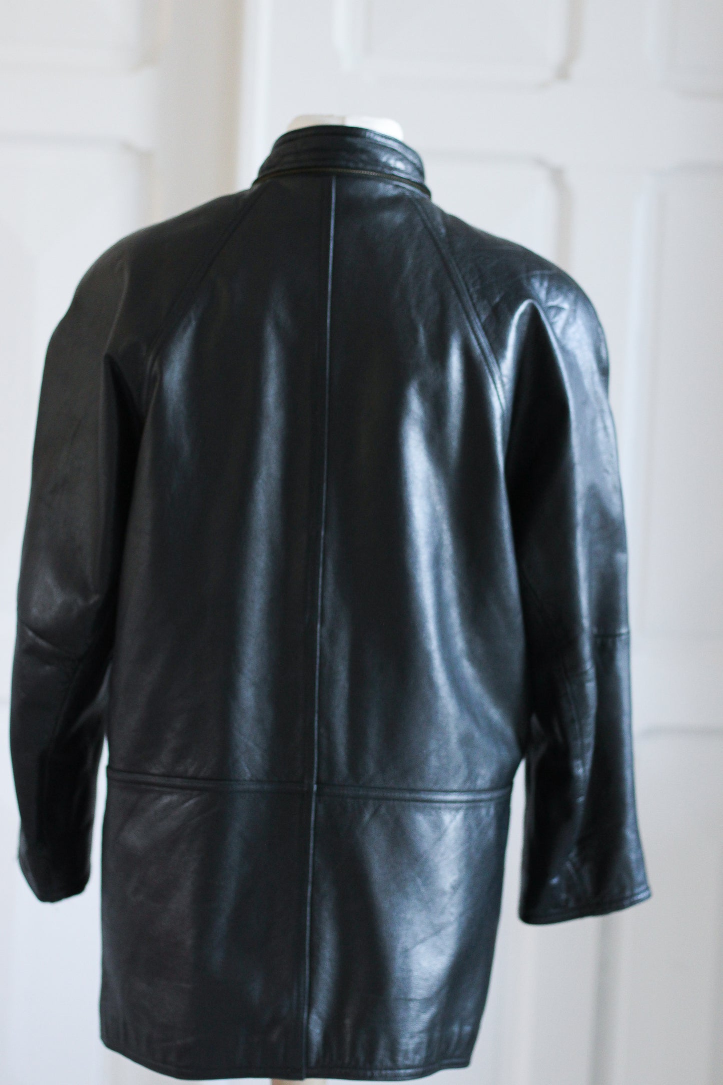 Mac Douglas veste en cuir