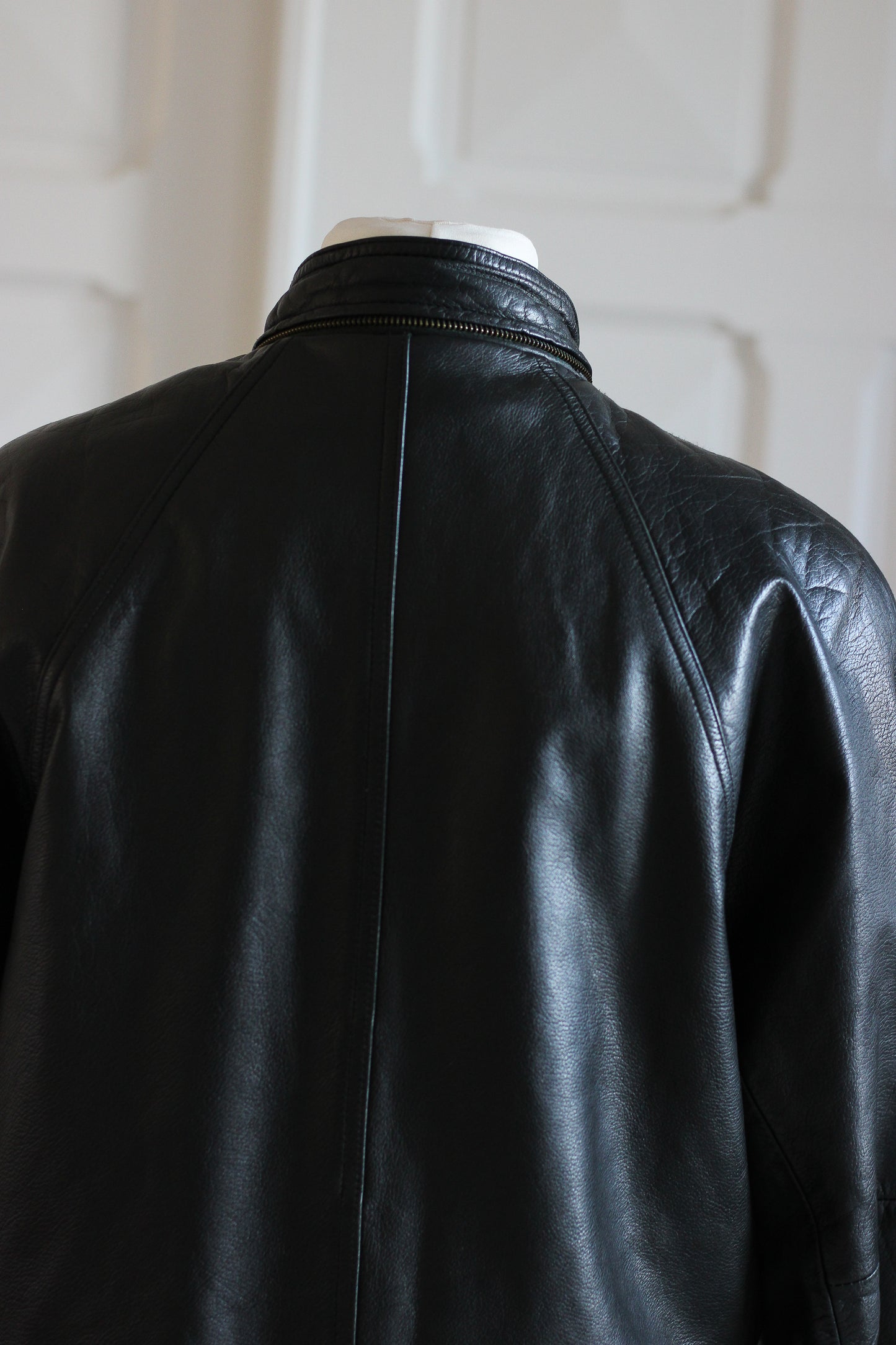 Mac Douglas veste en cuir