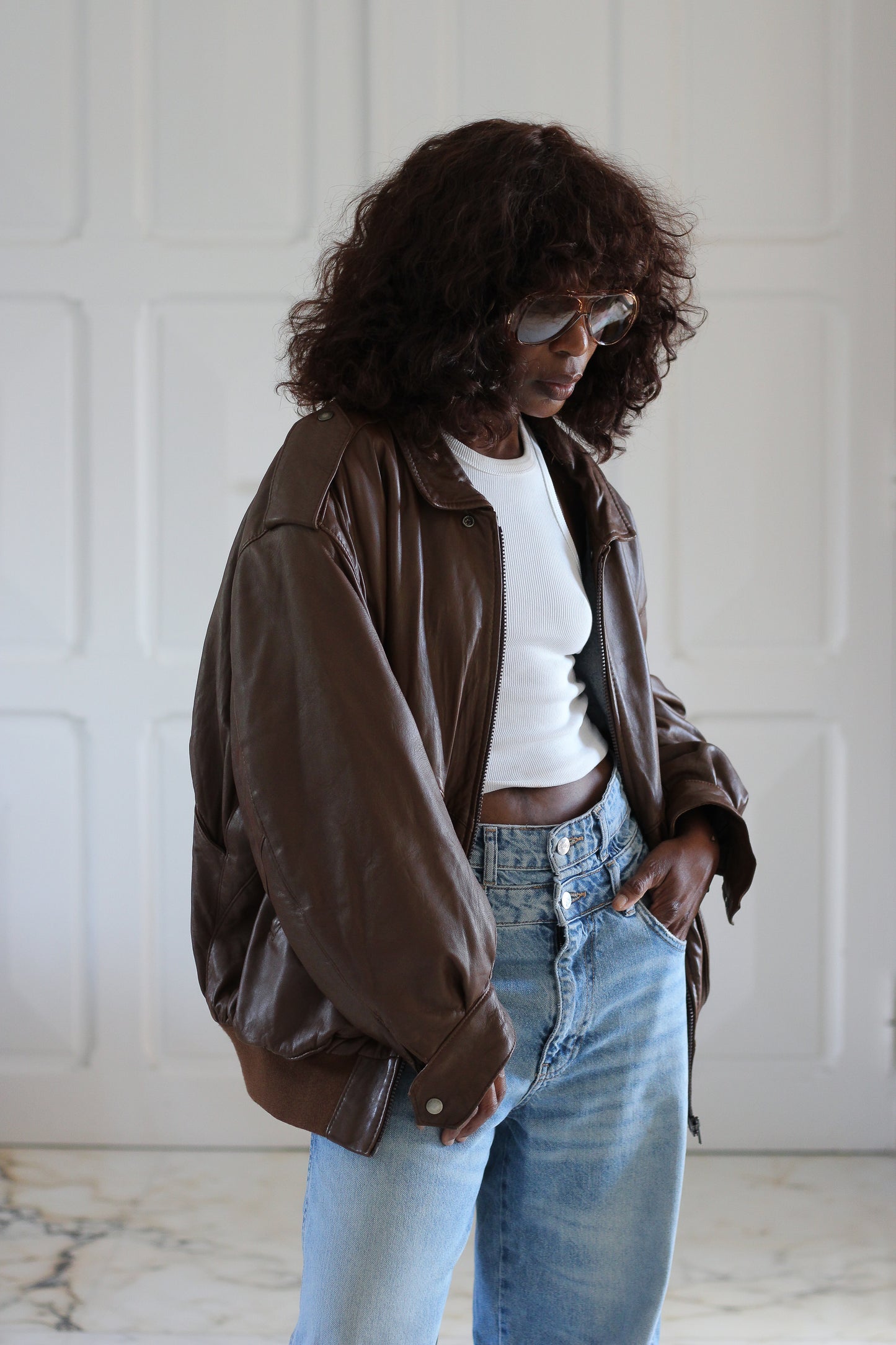 Made in Franche blouson cuir bombers