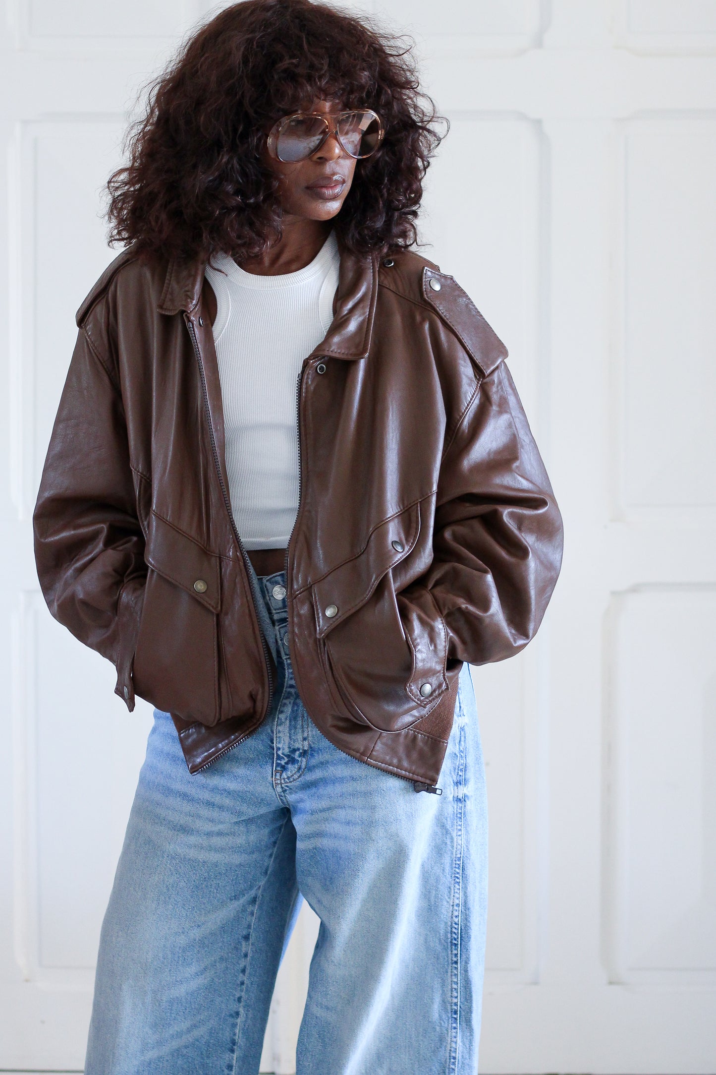 Made in Franche blouson cuir bombers
