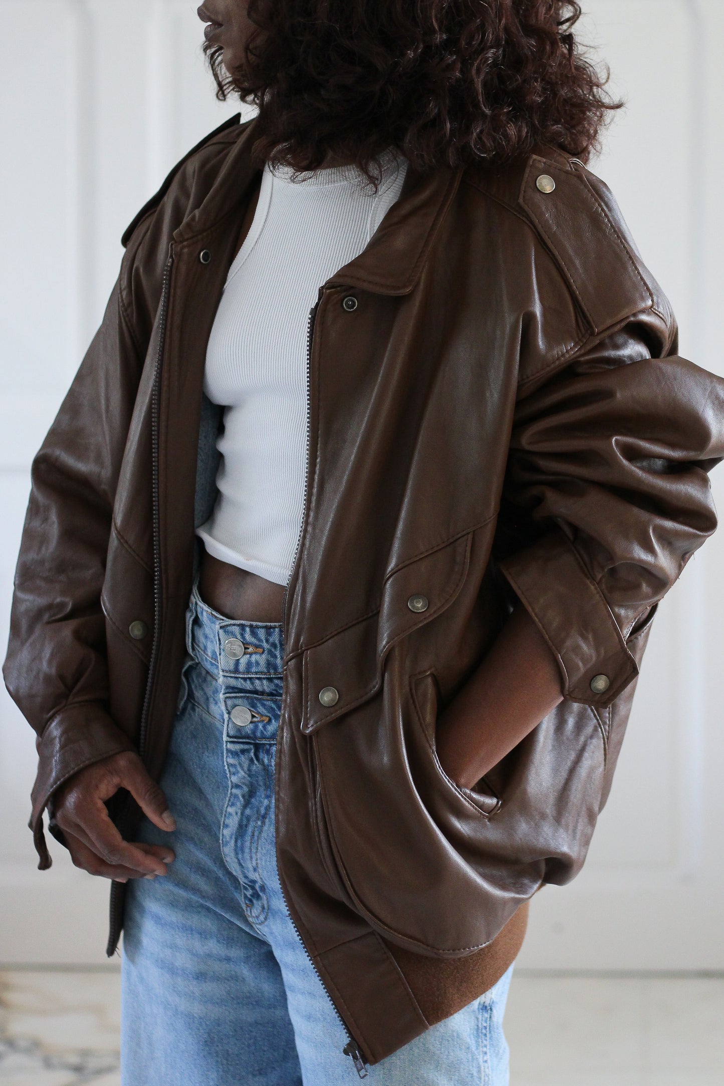 Made in Franche blouson cuir bombers