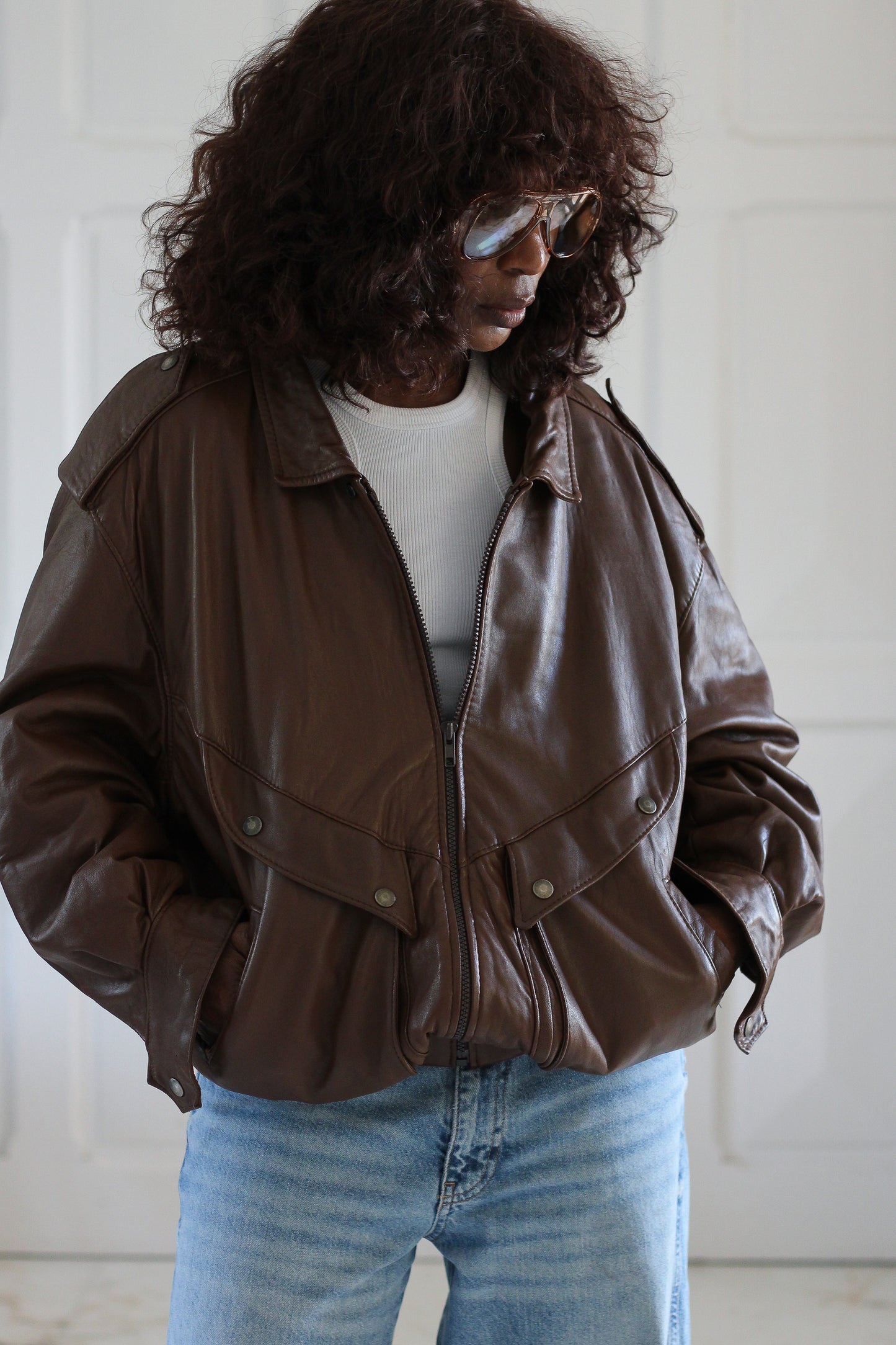 Made in Franche blouson cuir bombers