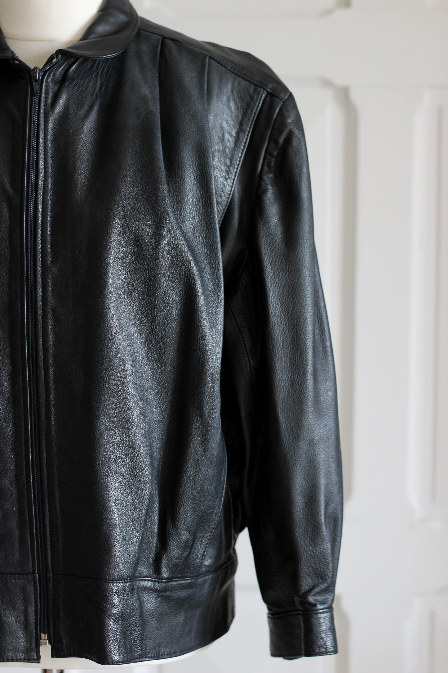 Vintage blouson en cuir