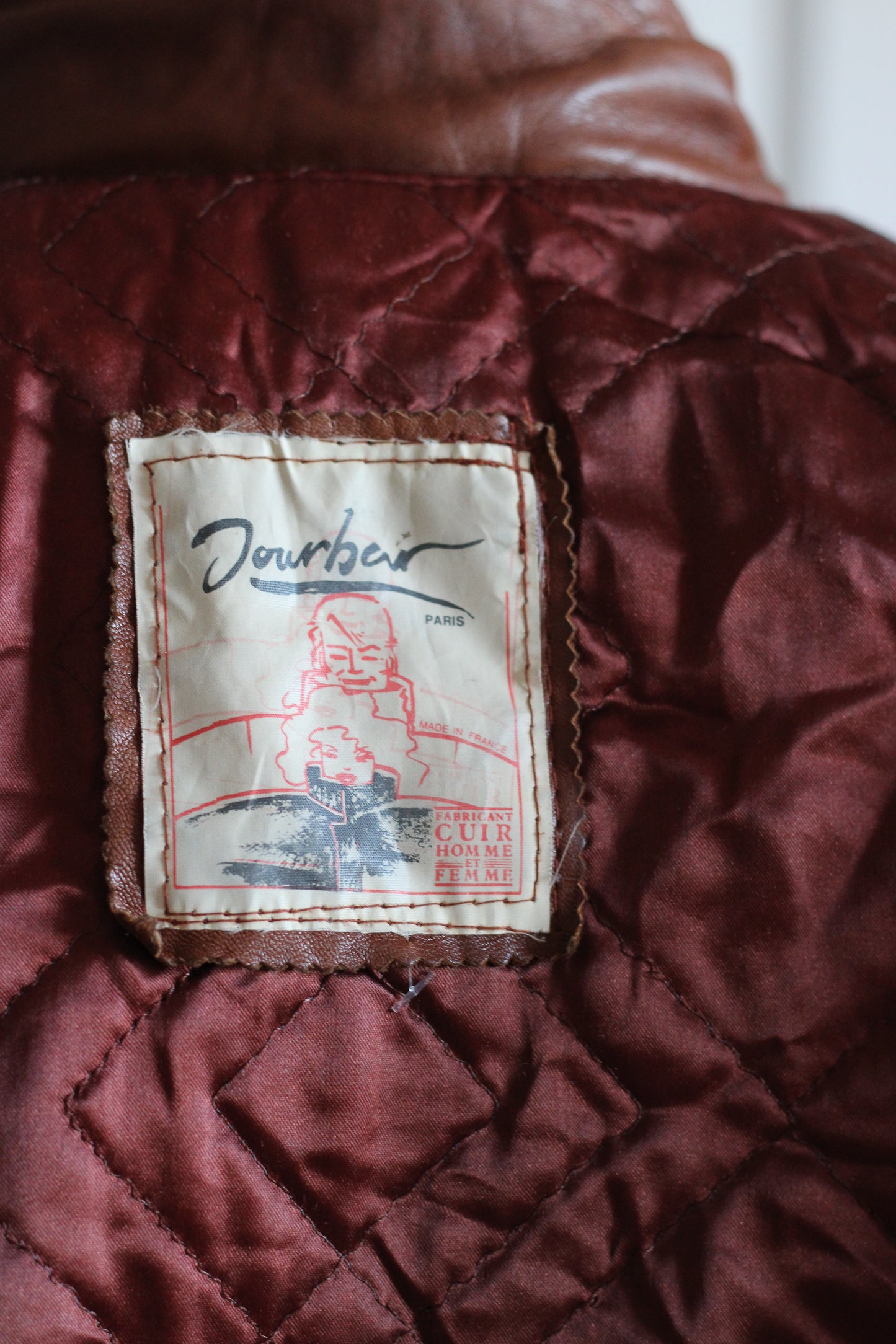 Jourber Paris blouson en cuir