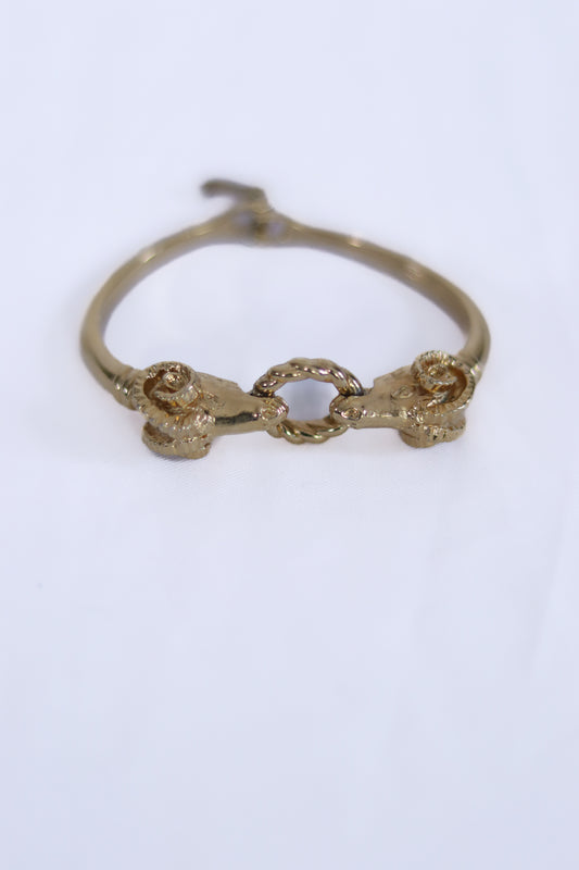 Bracelet bélier en métal