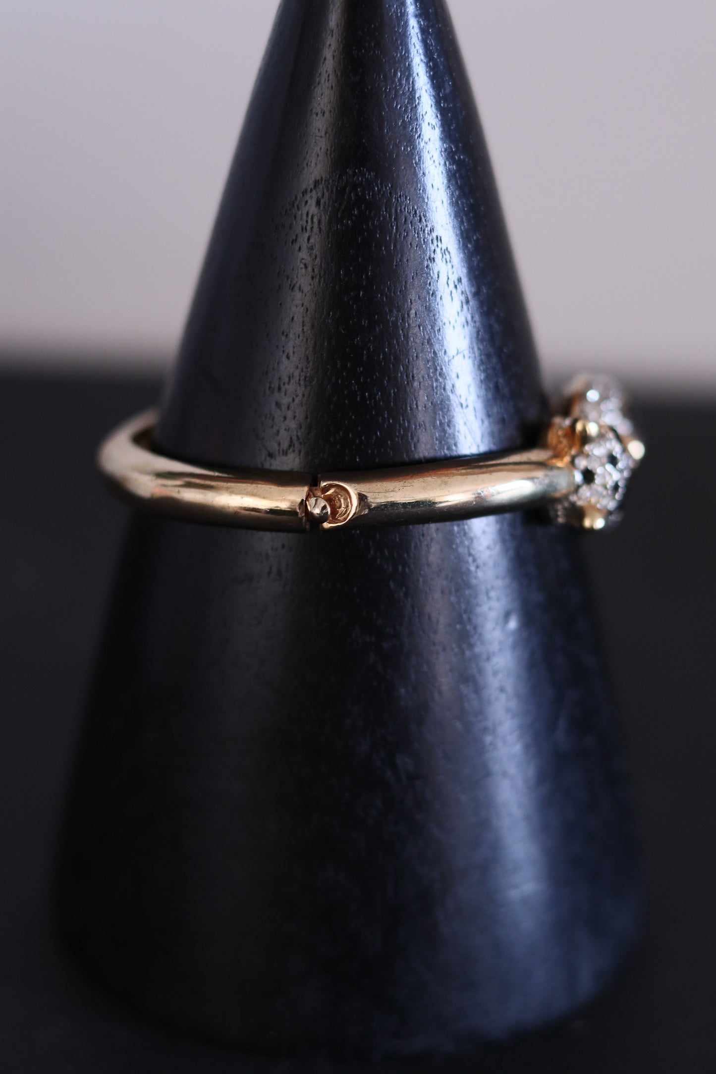 Bracelet vintage panthère doré