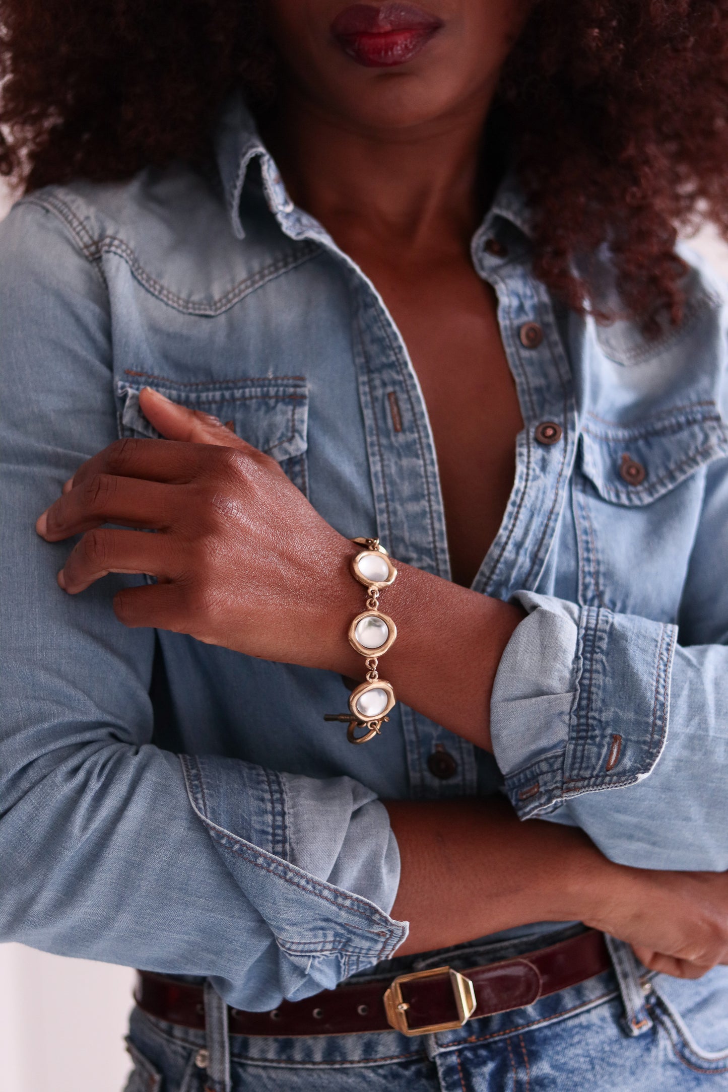 Bracelet vintage Biche de Bere