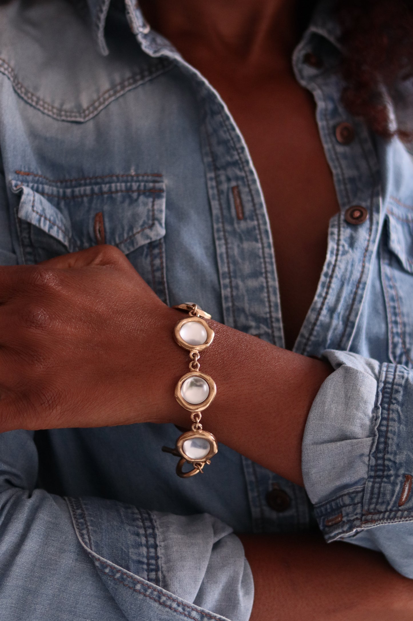 Bracelet vintage Biche de Bere