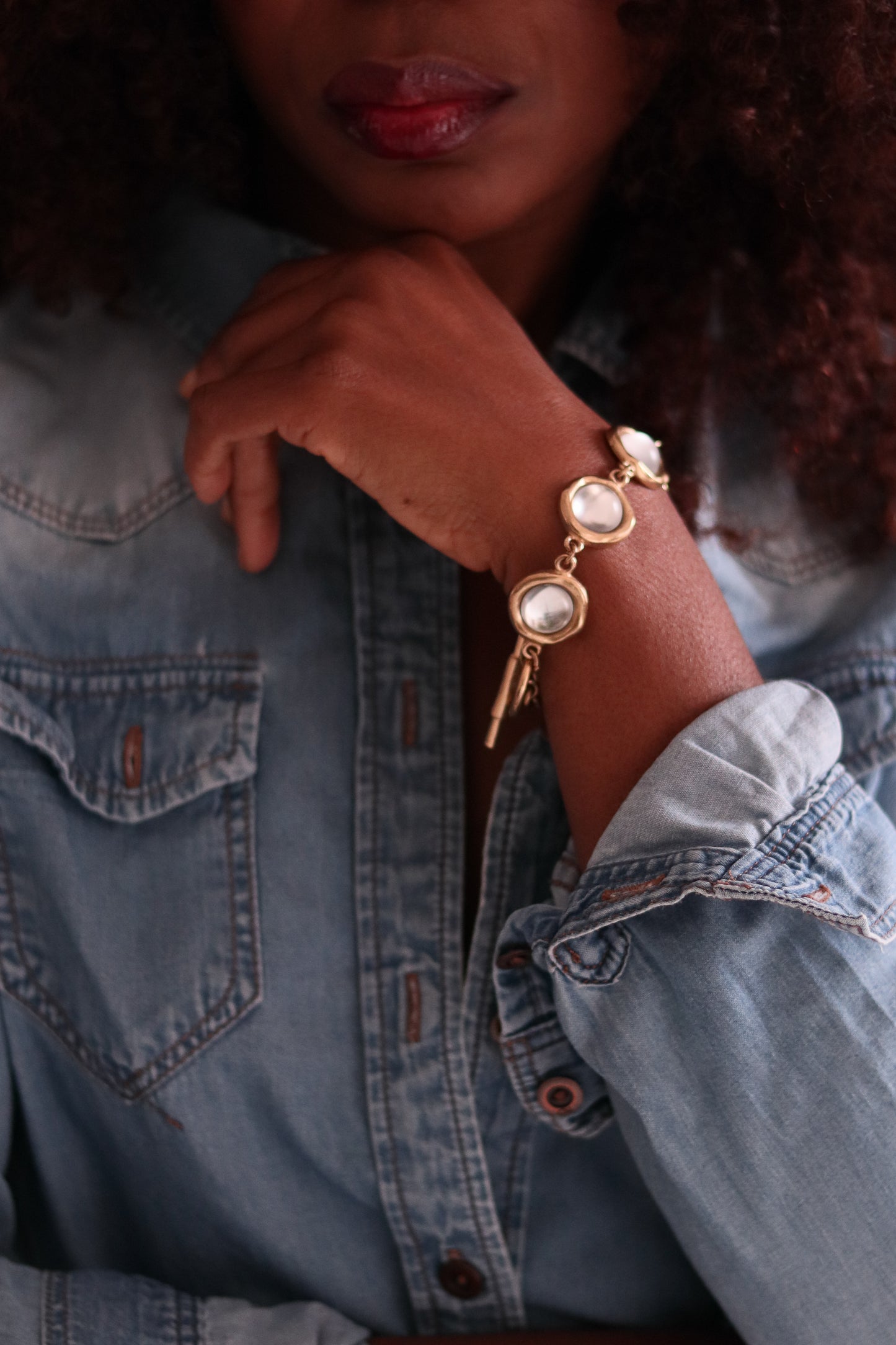 Bracelet vintage Biche de Bere