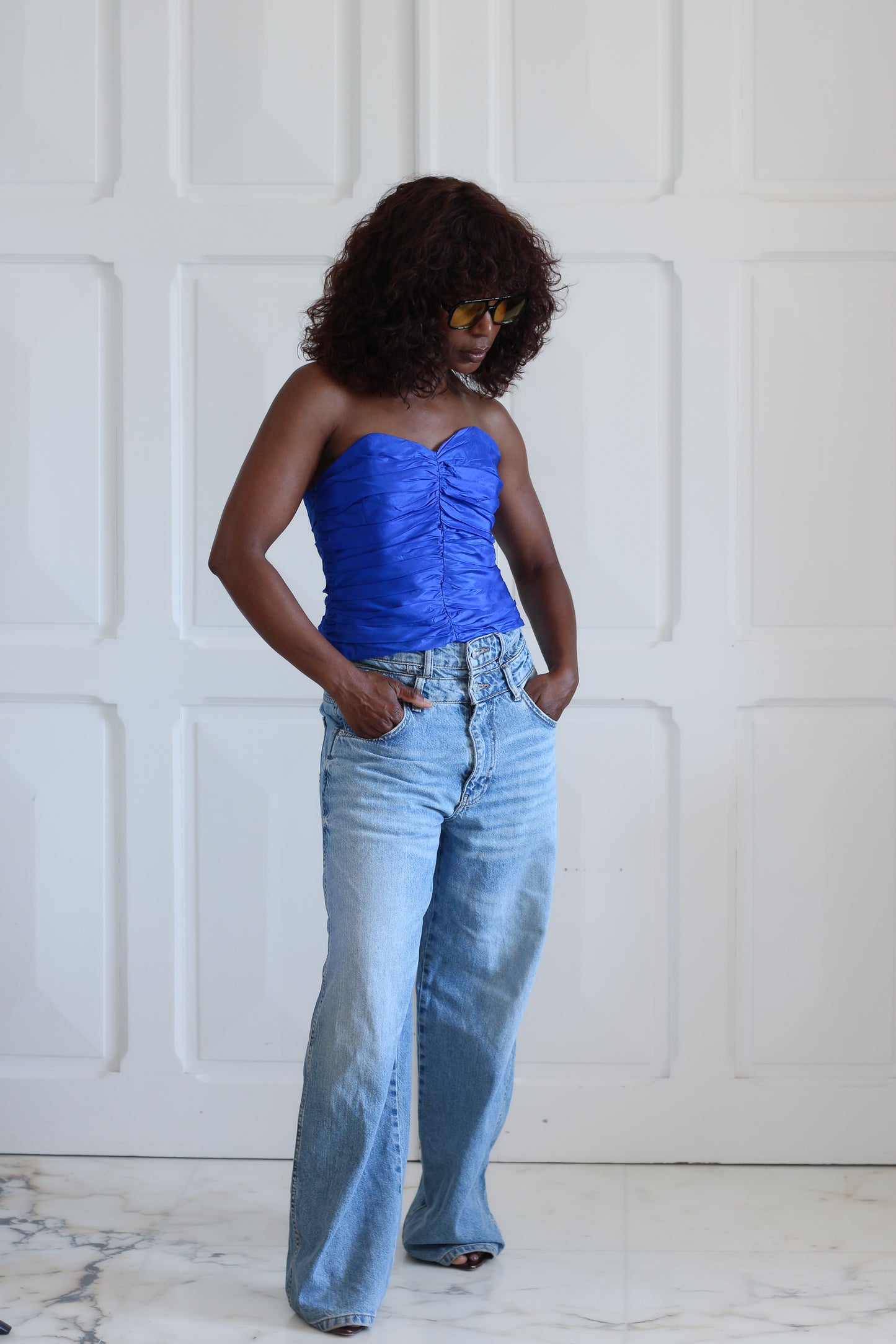 Baltai bustier en soie