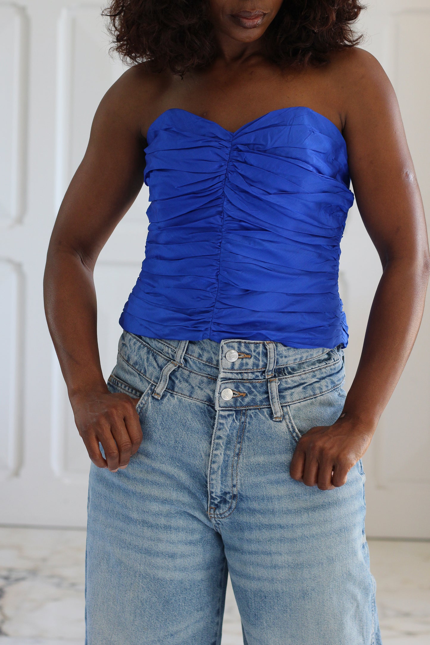 Baltai bustier en soie