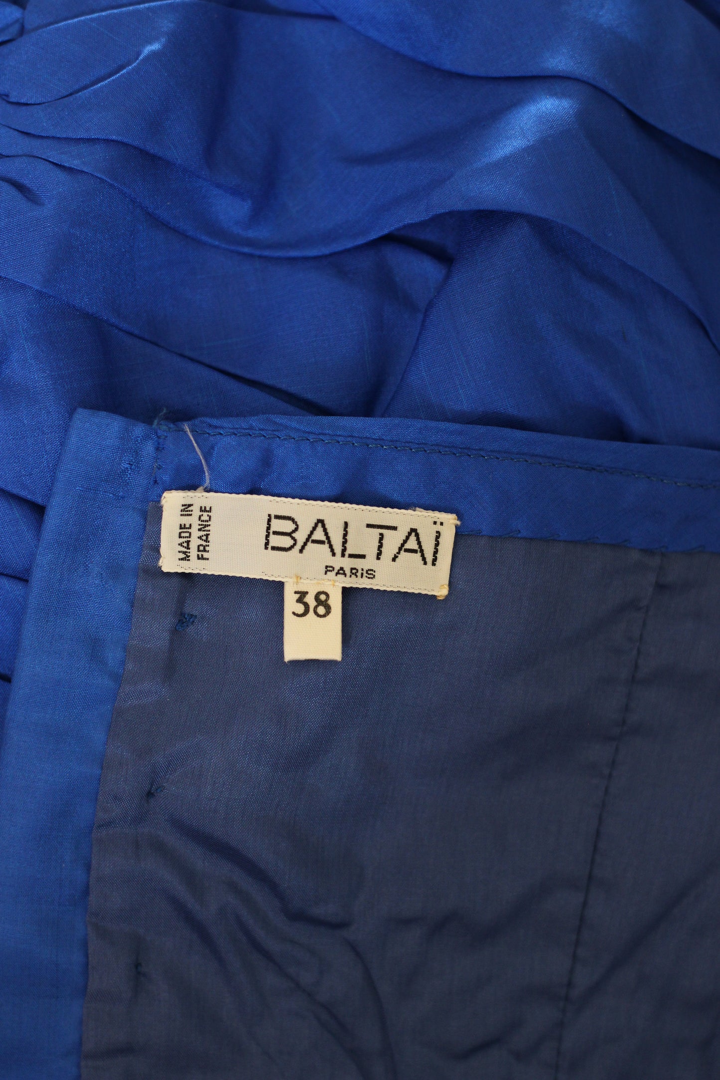 Baltai bustier en soie