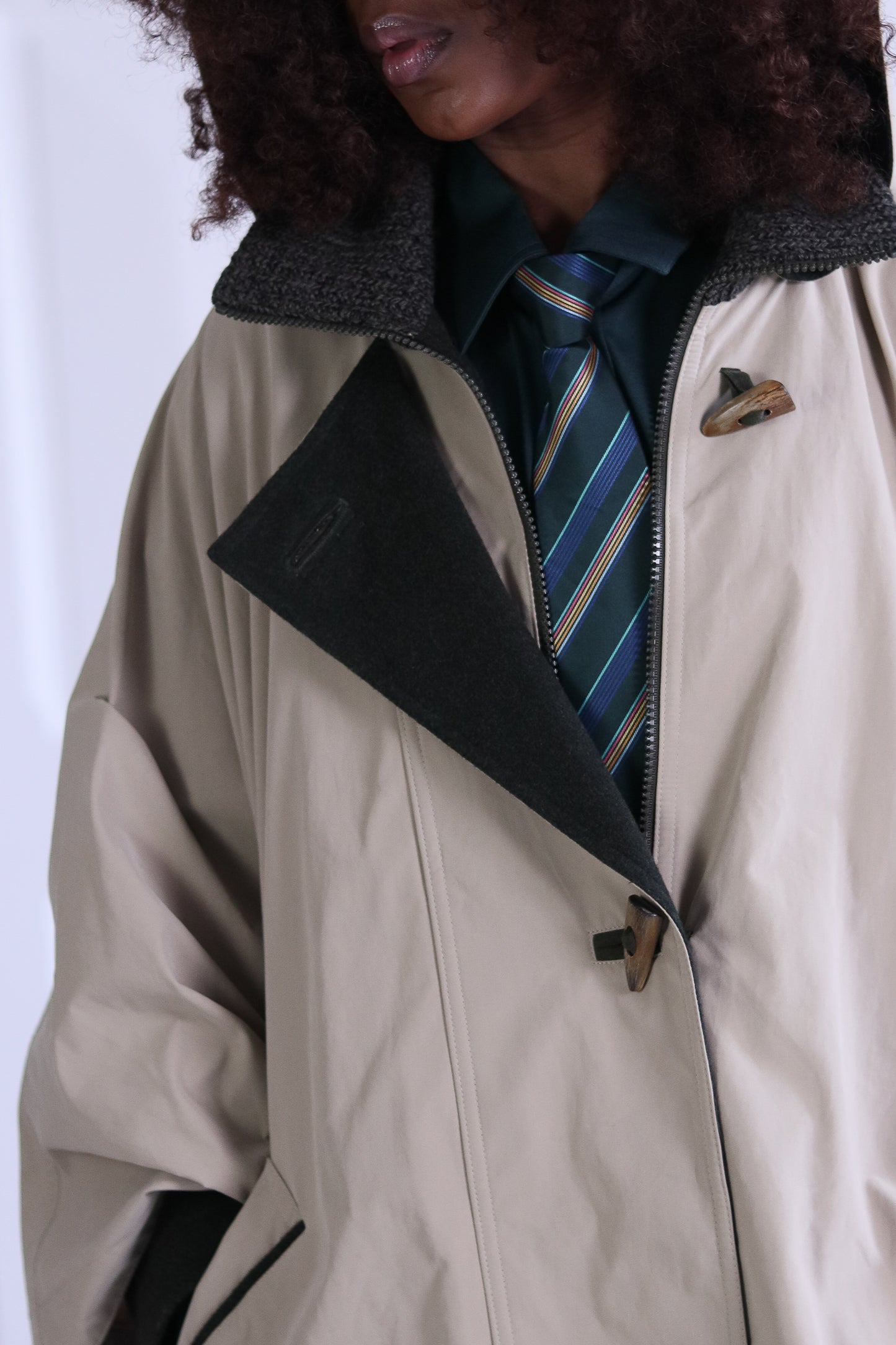 Steinbock trench cape vintage