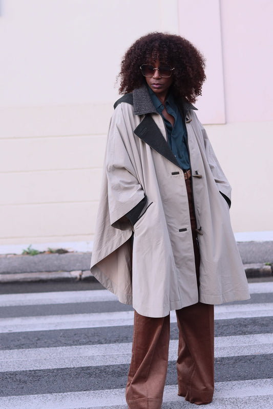 Steinbock trench cape vintage