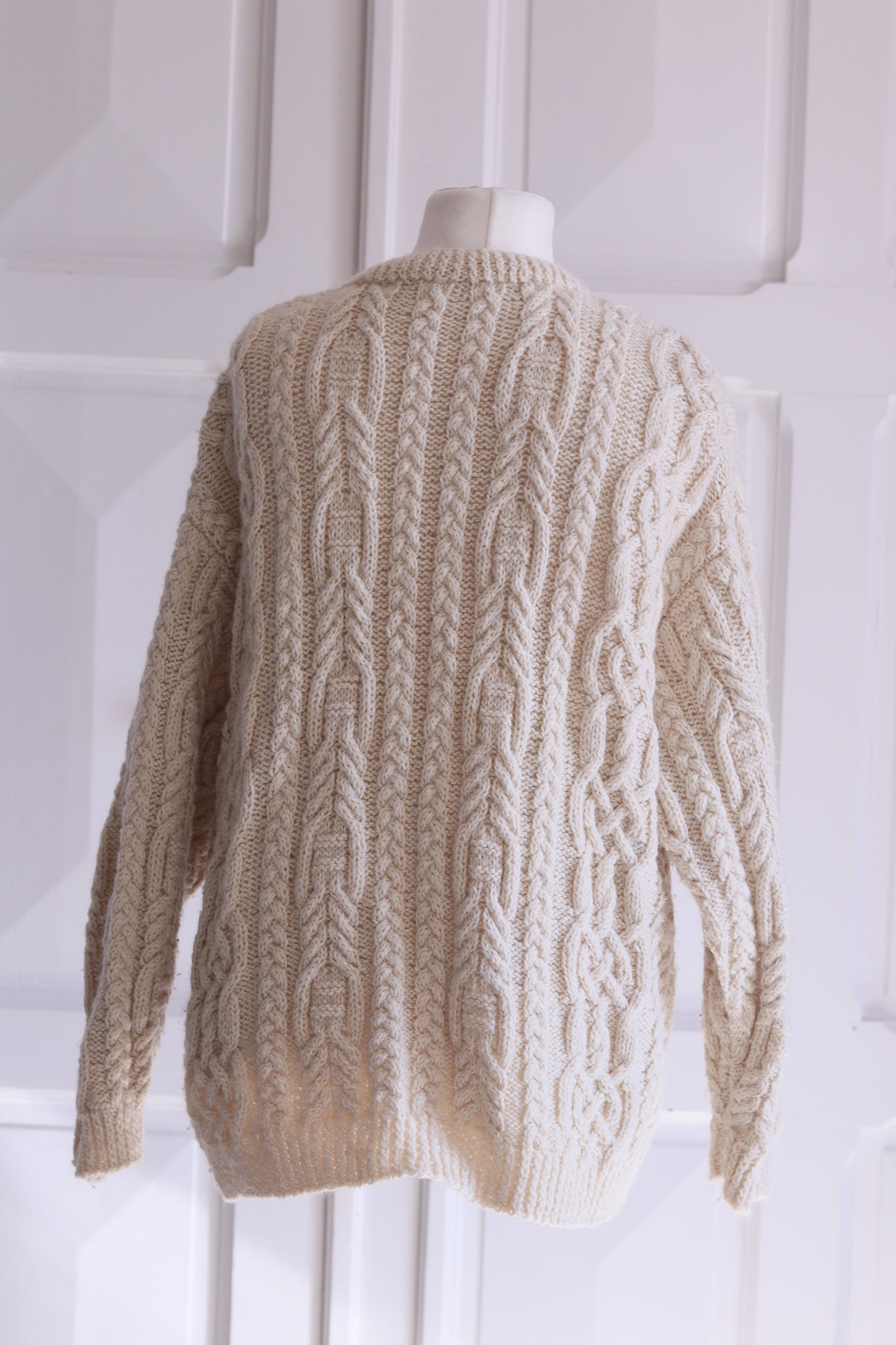 Fait main cardigan grosse maille
