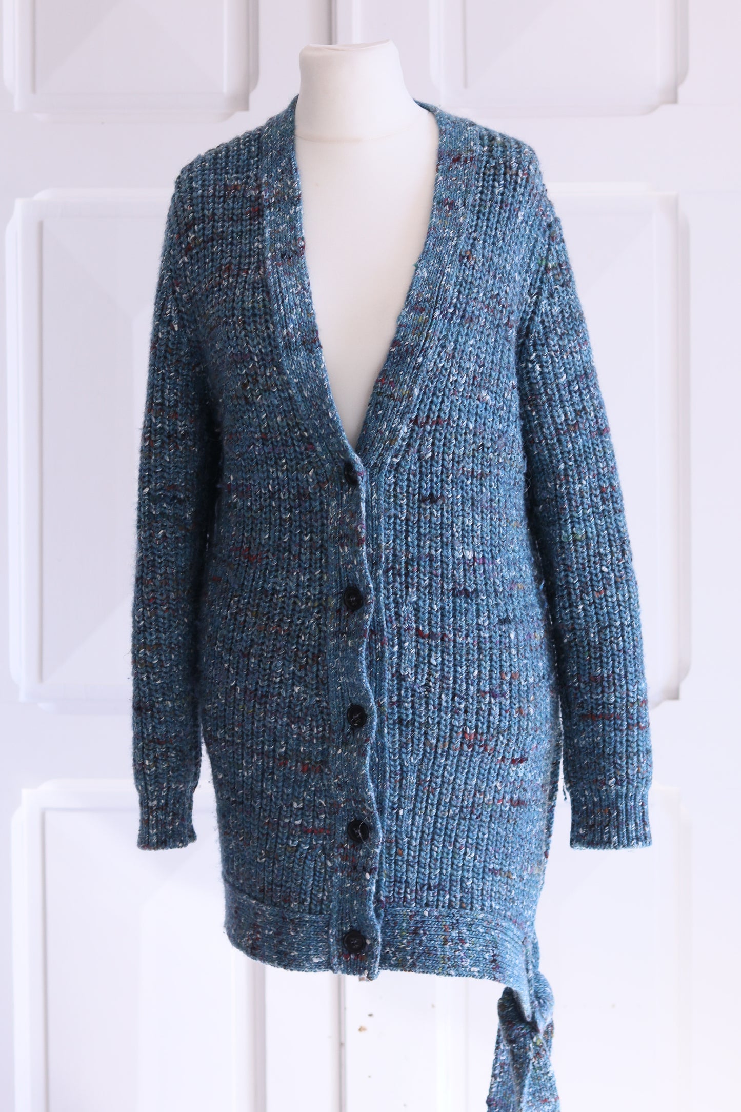 Gilmar long gilet en laine et alpaga