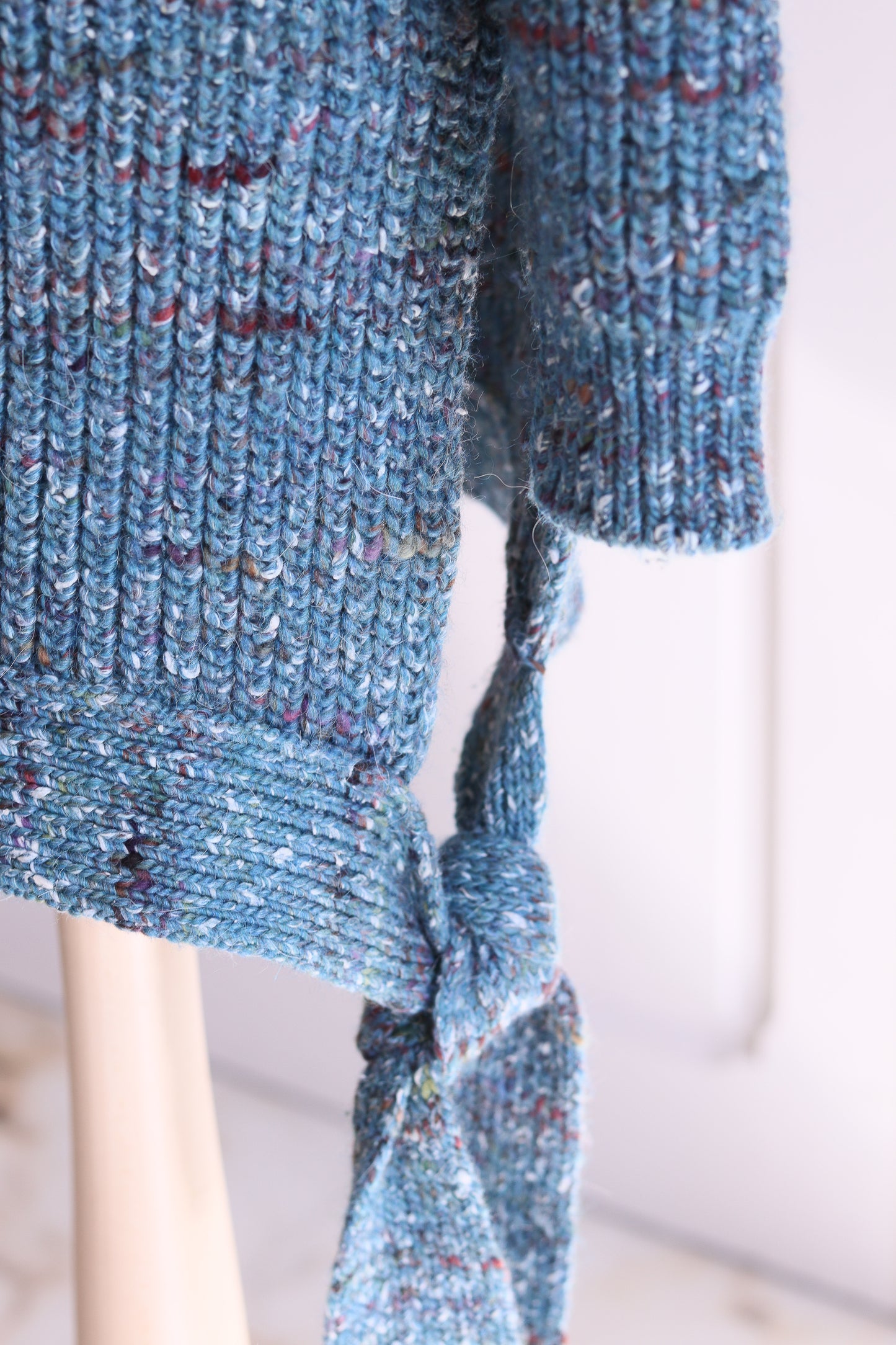 Gilmar long gilet en laine et alpaga