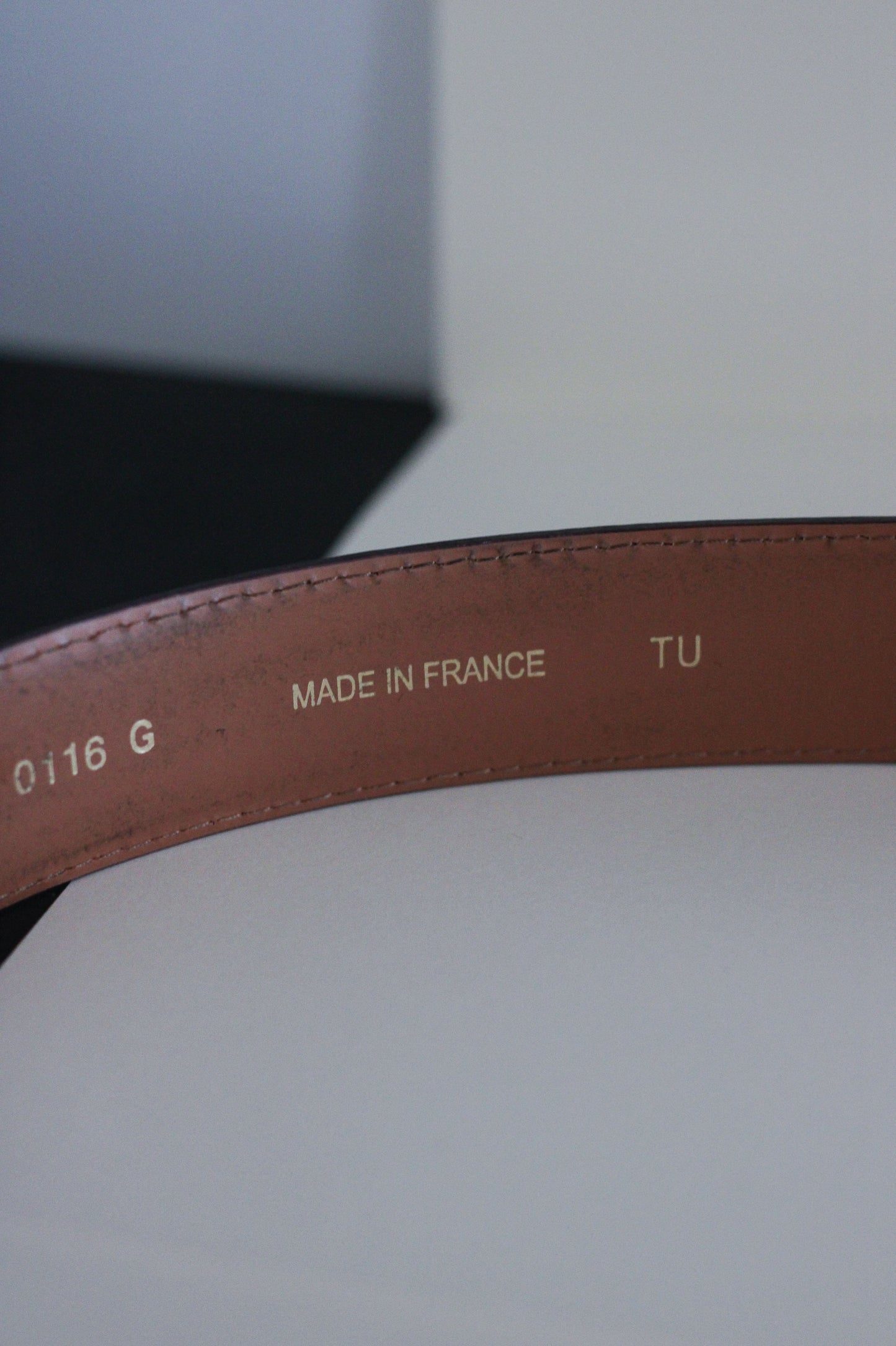 Ceinture  en cuir Charles Kammer