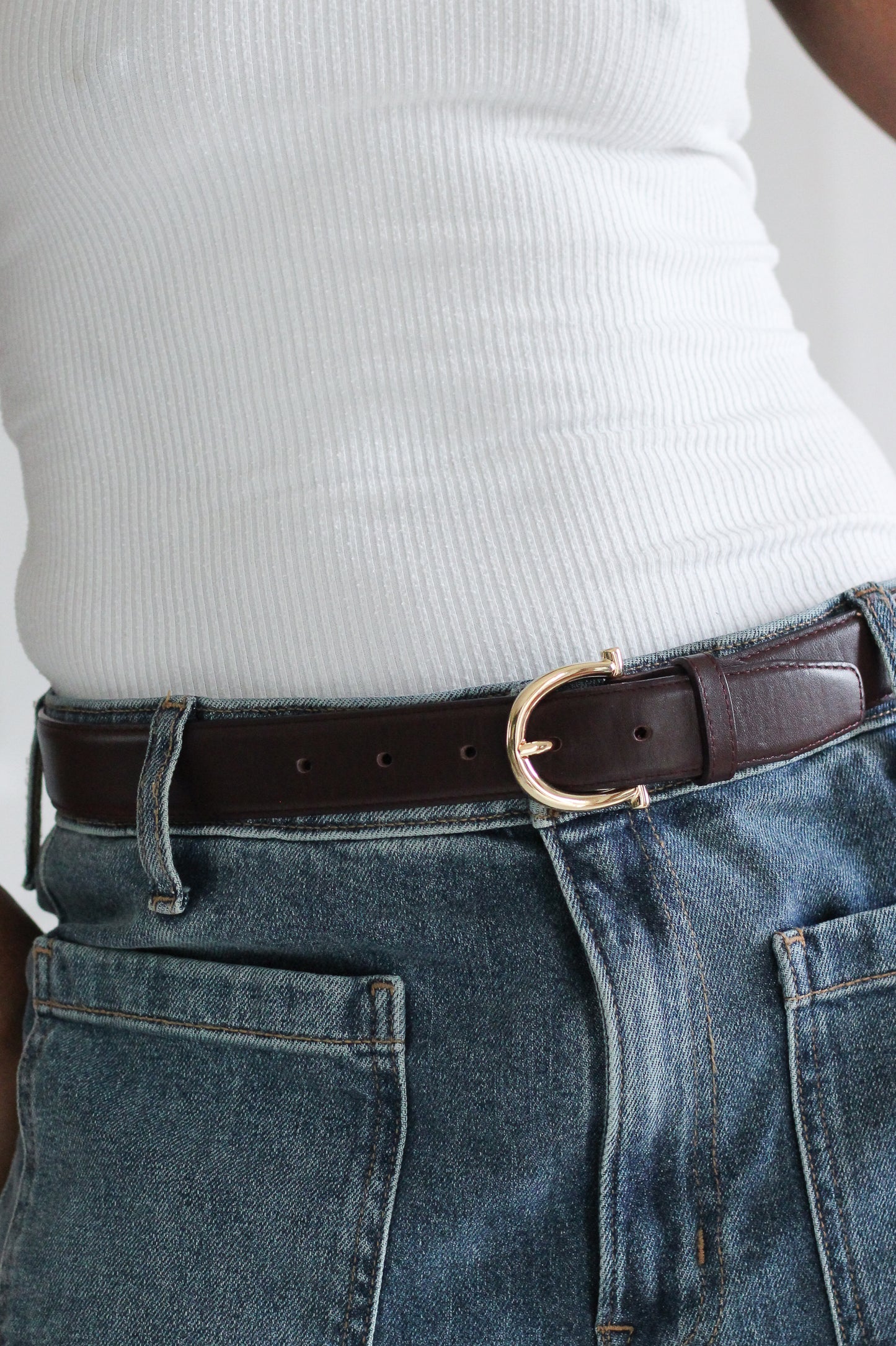 Ceinture  en cuir Charles Kammer