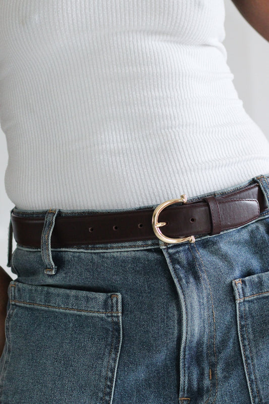 Ceinture  en cuir Charles Kammer