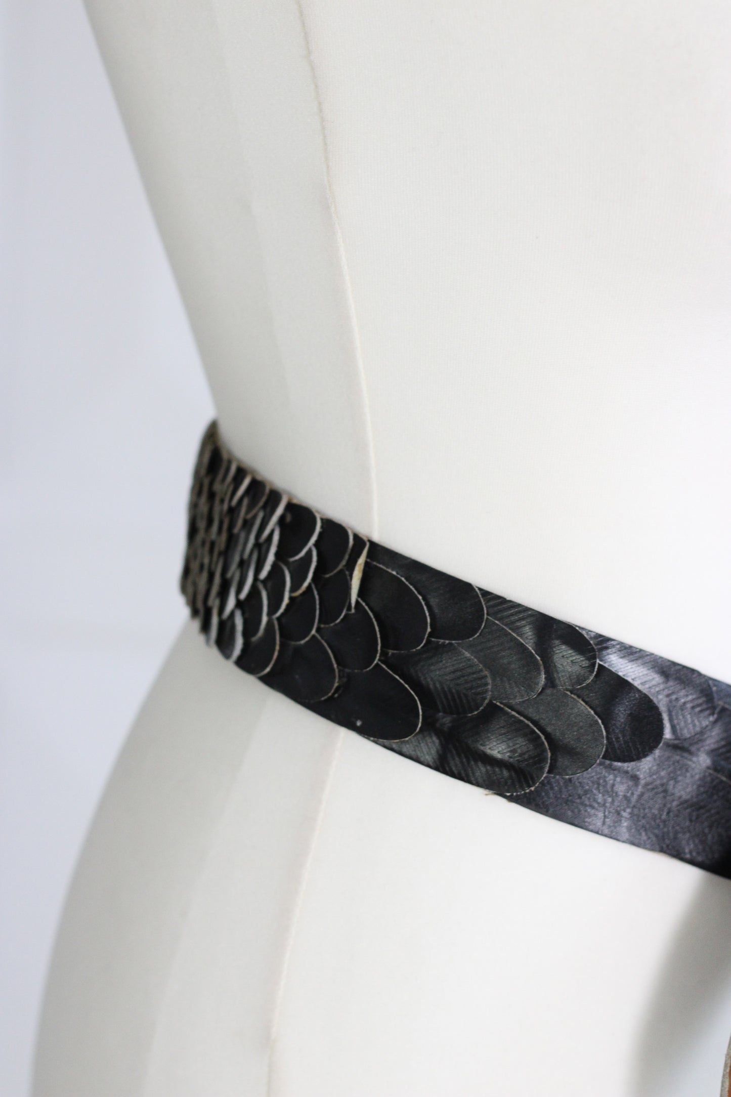 Ceinture vintage artisanale Toucan