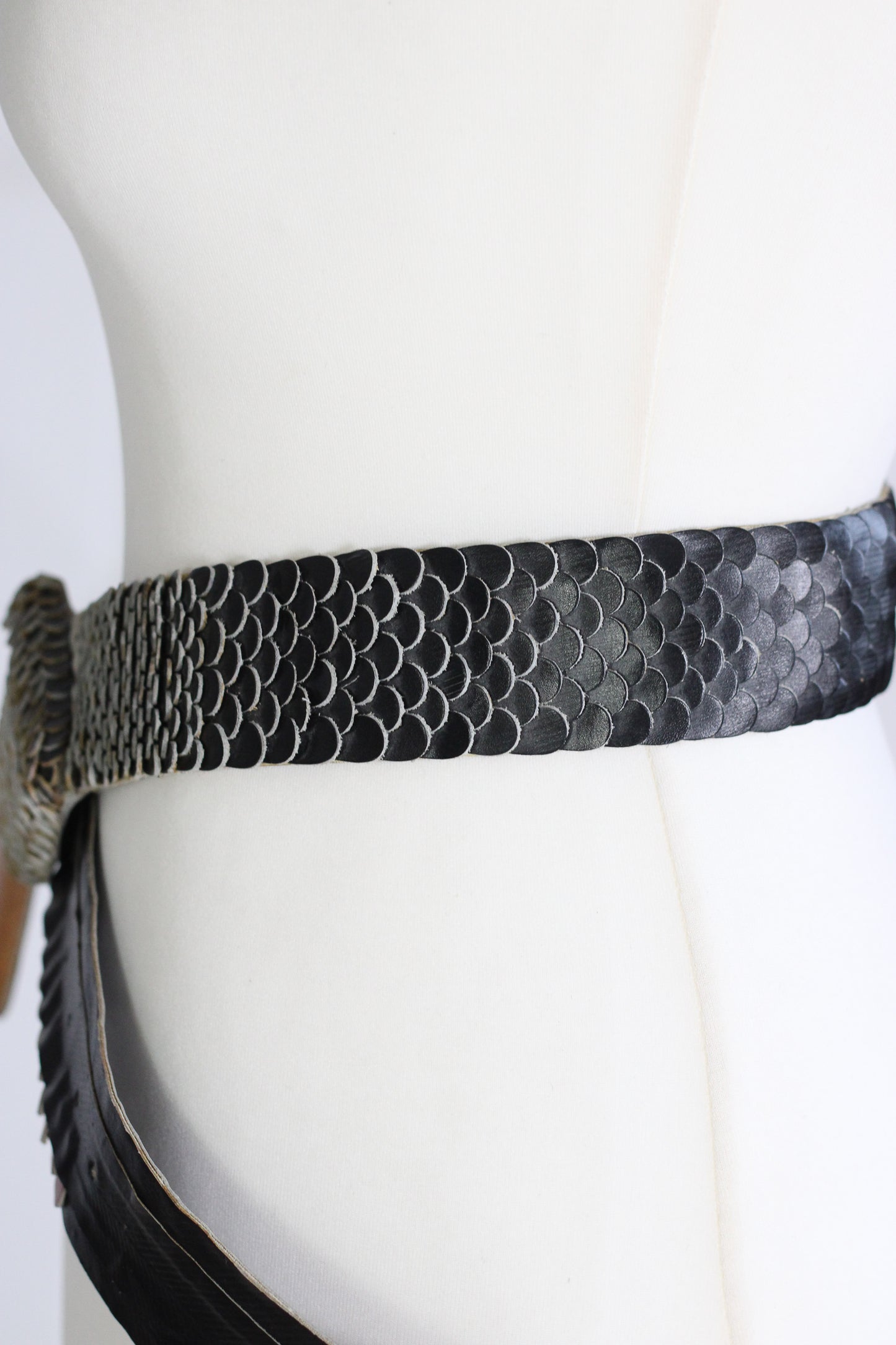 Ceinture vintage artisanale Toucan