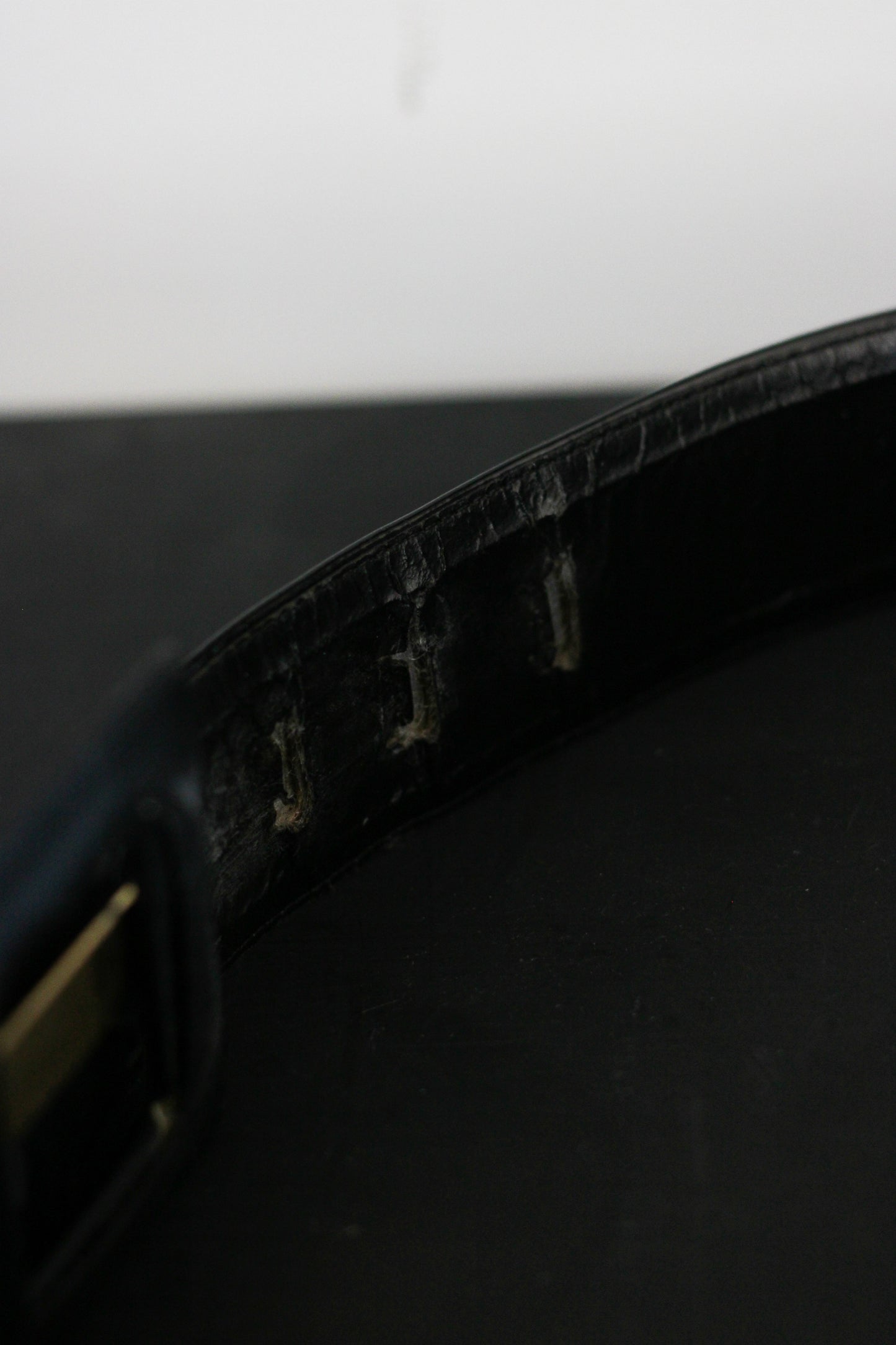 YSL ceinture en cuir vintage
