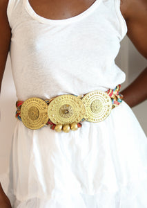 Ceinture bohème métal