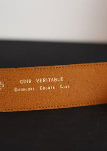 Ceinture en cuir Médicis