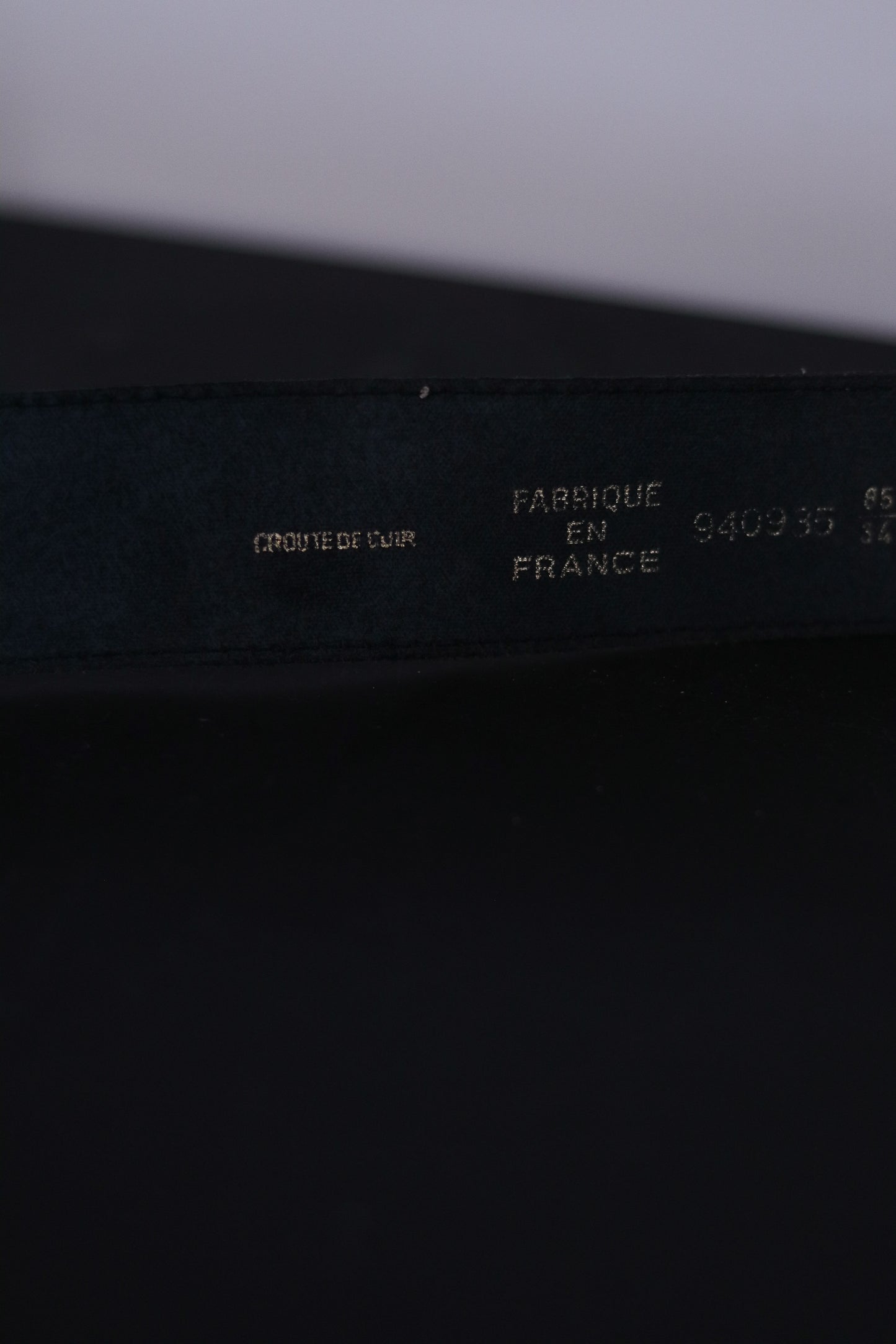 Ceinture vintage made in France