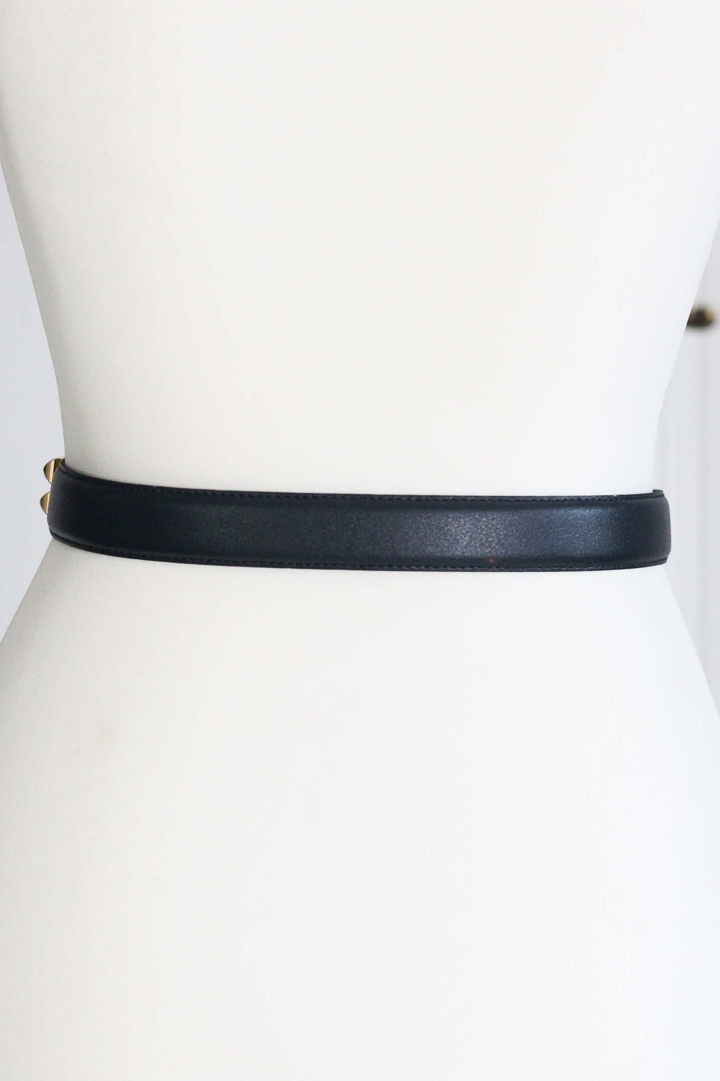 Ceinture  cuir et métal