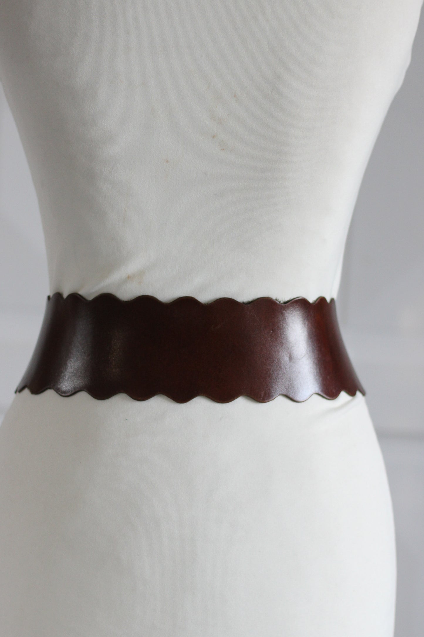 Ceinture vintage boucle tête de lion