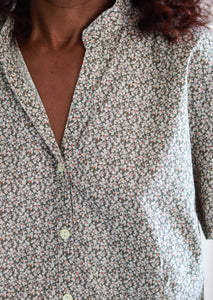 Bernard SOLFIN chemise fleuri