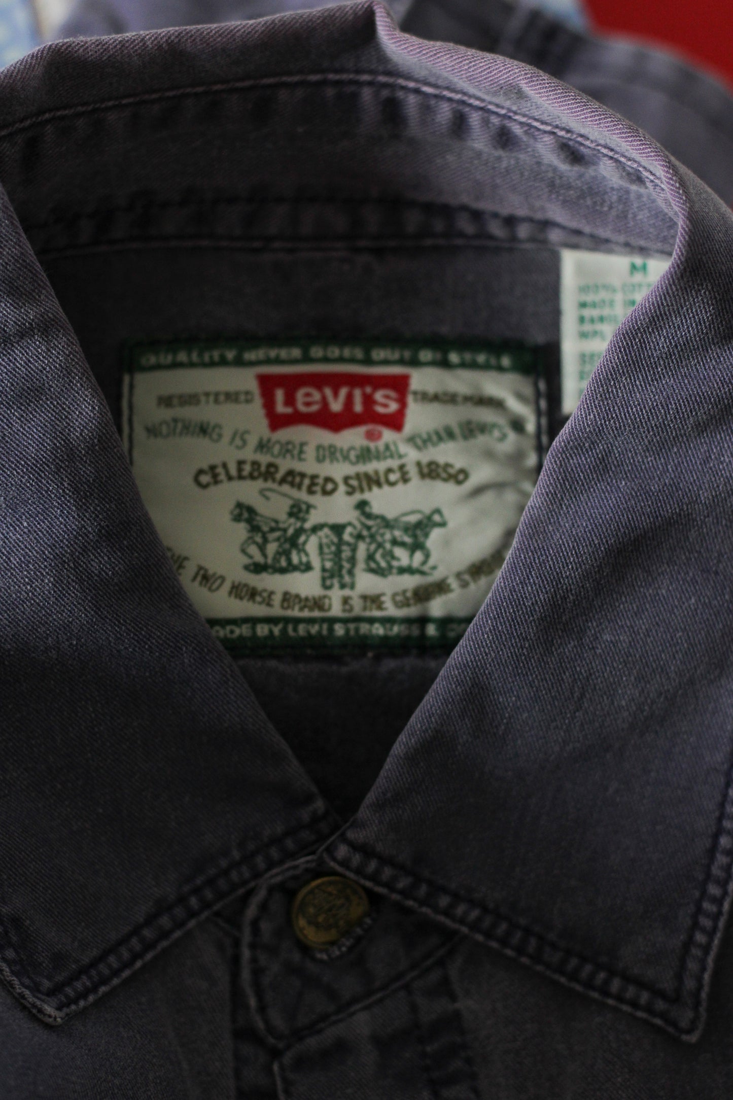 Levi's chemise homme en coton
