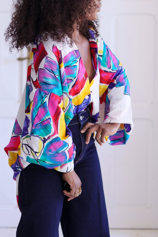 Chemisier tunique oversize