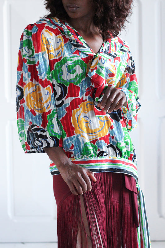 Kanga Collection blouse fluide