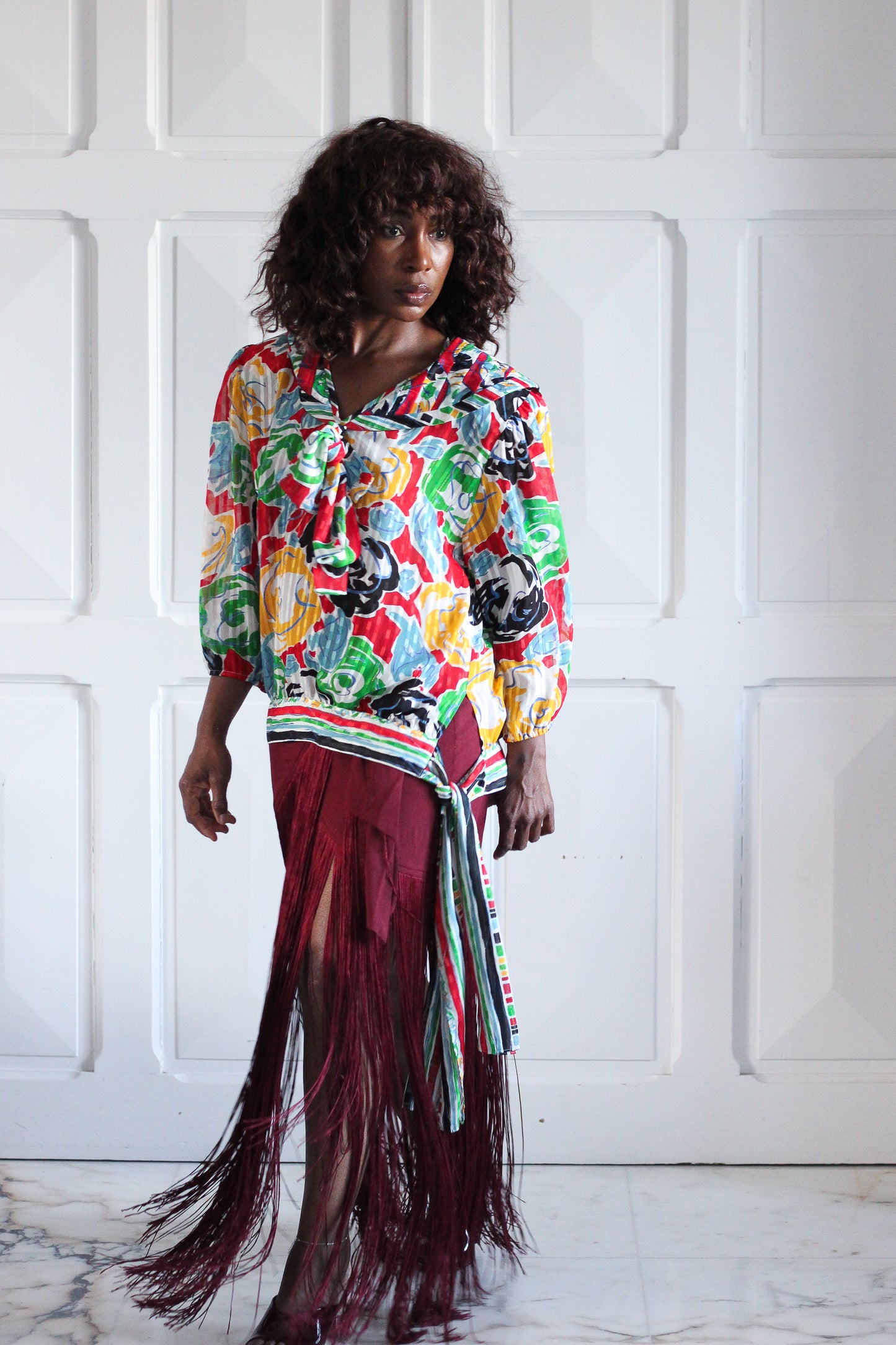 Kanga Collection blouse fluide