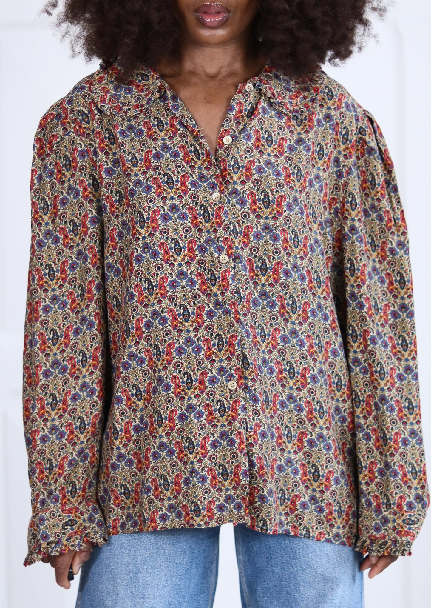RODIER chemisier fleuri