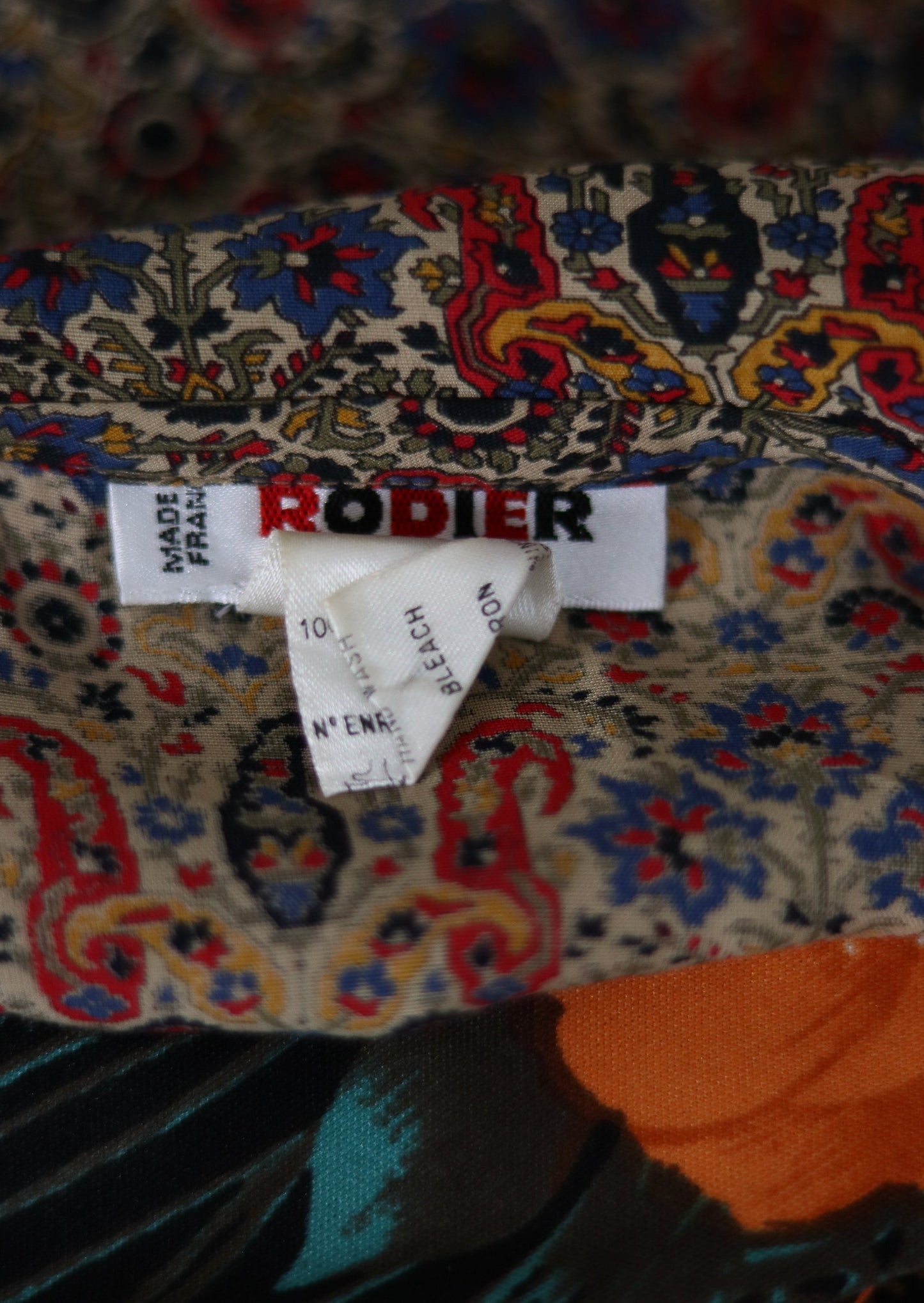 RODIER chemisier fleuri