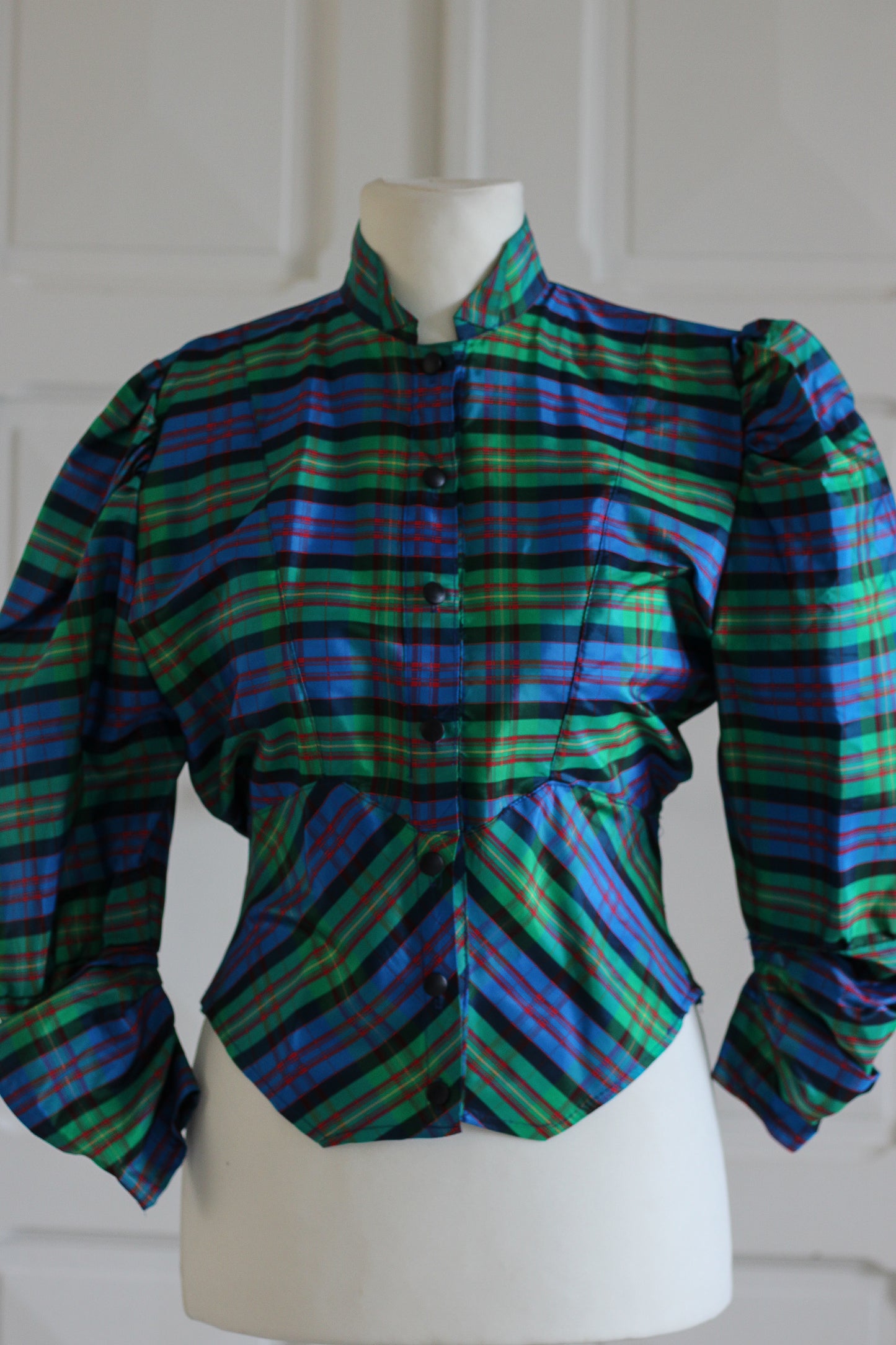 Chemisier vintage manches gigot