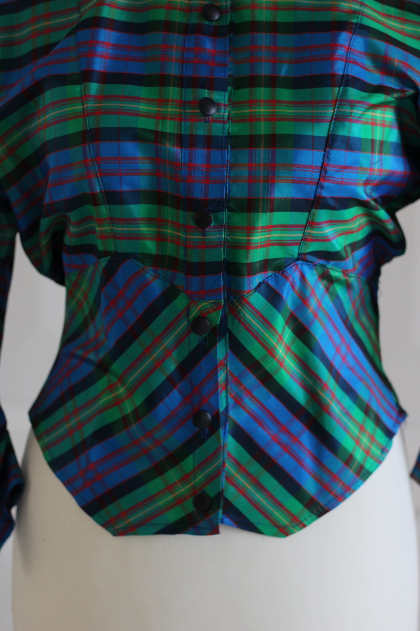 Chemisier vintage manches gigot