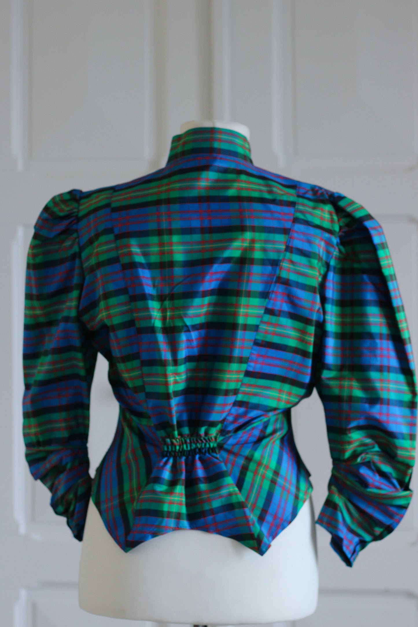 Chemisier vintage manches gigot