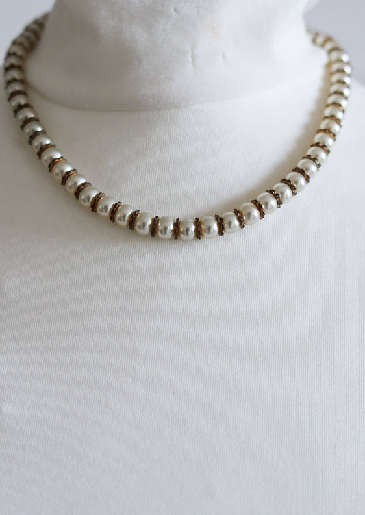 collier fait main en perles